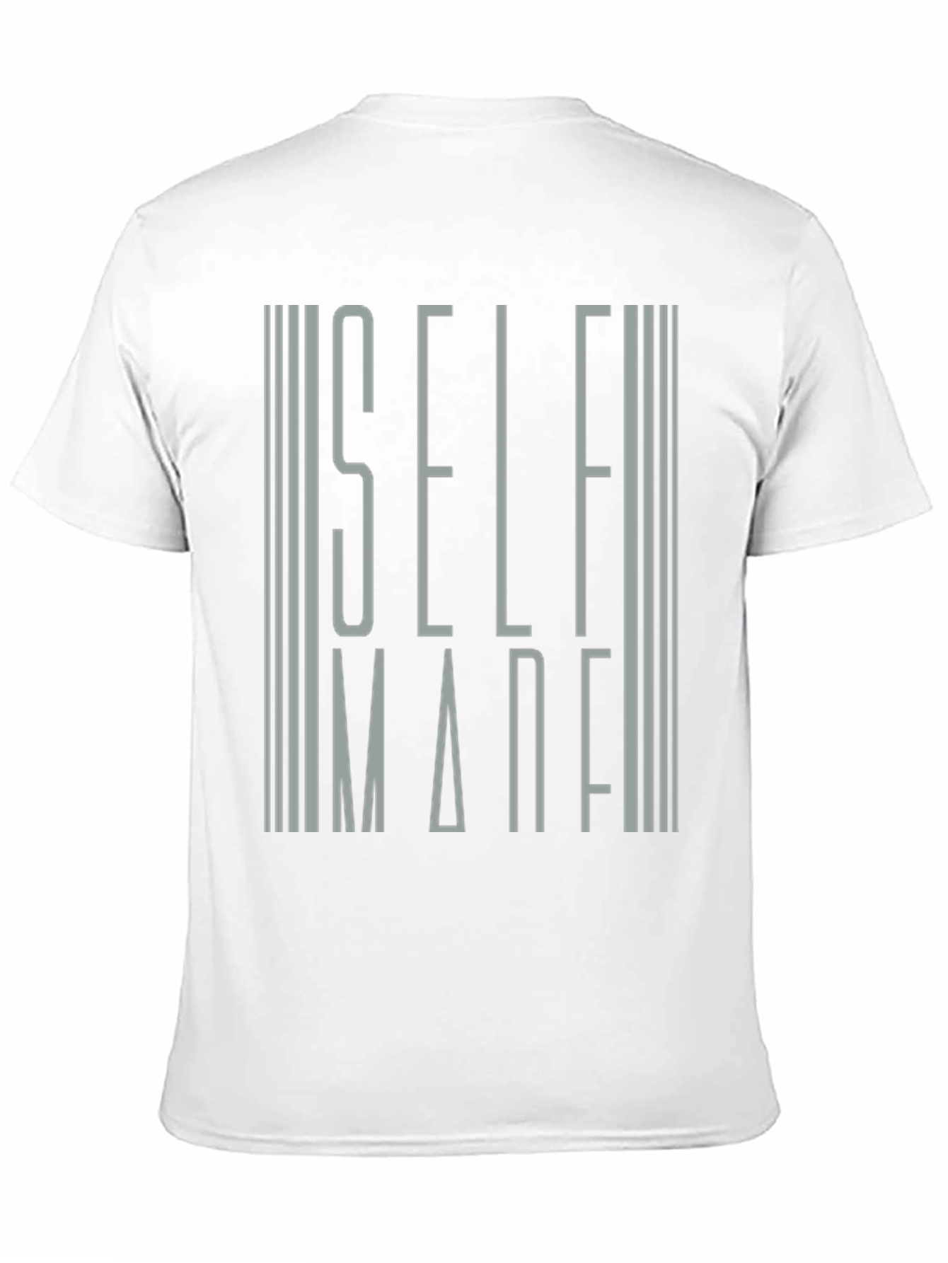 Self Made Graphic Print Mens T-Shirt - Black