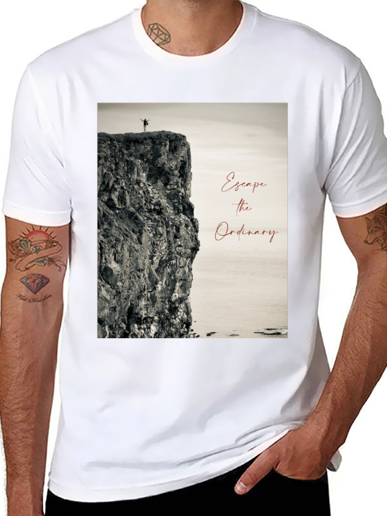Escape the Ordinary Graphic T-Shirt
