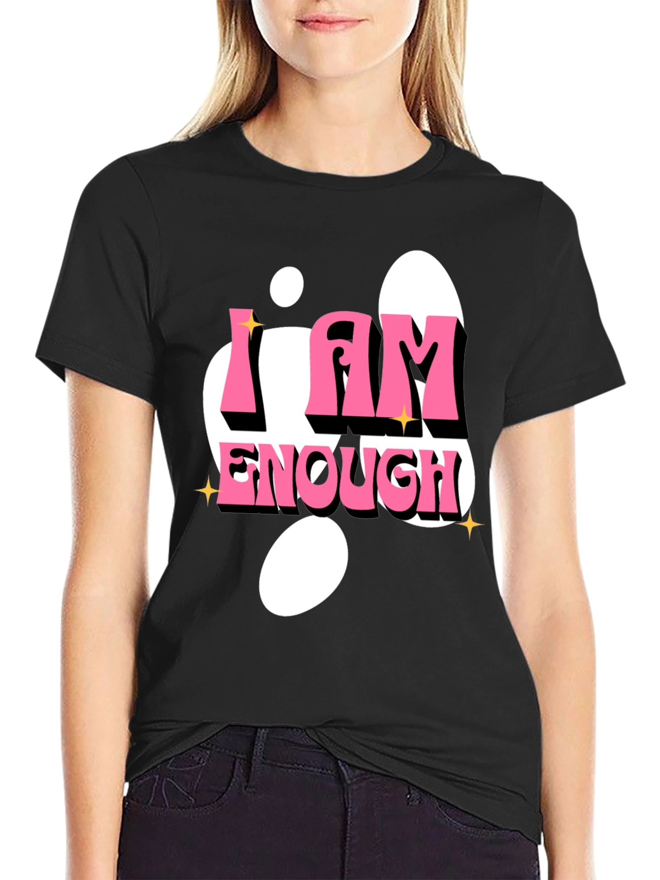 I Am Enough Graphic T-Shirt - Positive Affirmation Tee