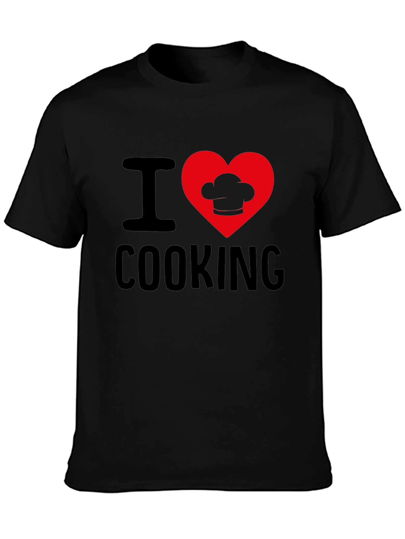 I Heart Cooking T-Shirt Chefs Hat Design