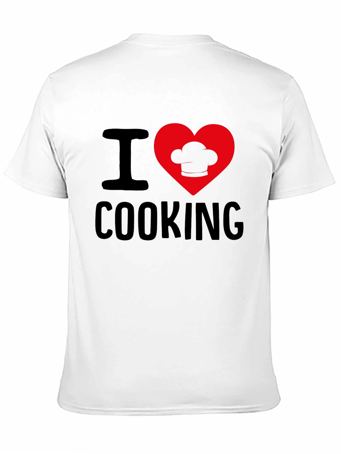I Heart Cooking T-Shirt Chefs Hat Design