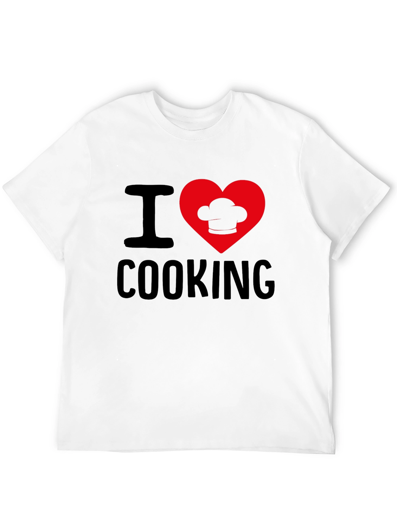 I Heart Cooking T-Shirt Chefs Hat Design