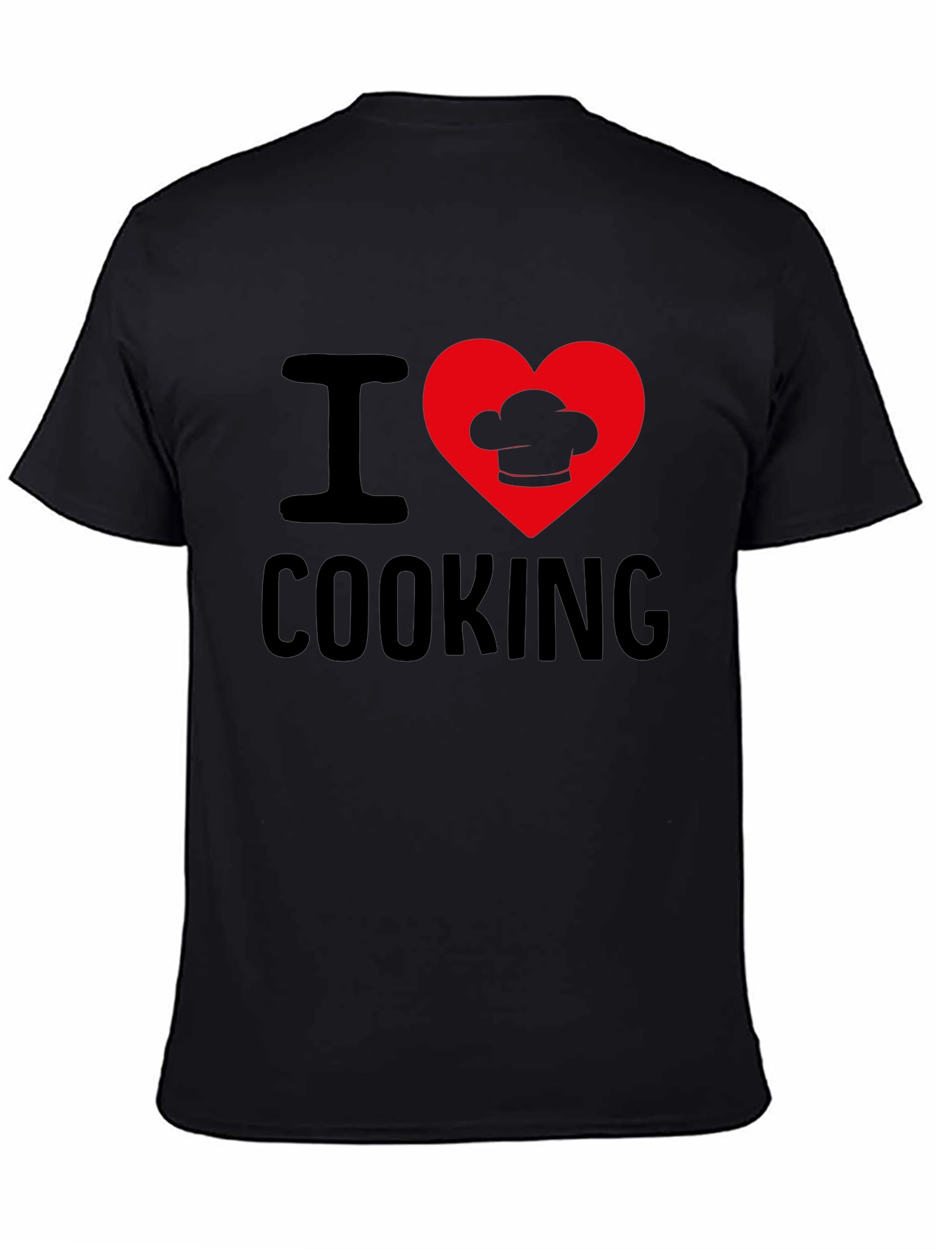 I Heart Cooking T-Shirt Chefs Hat Design