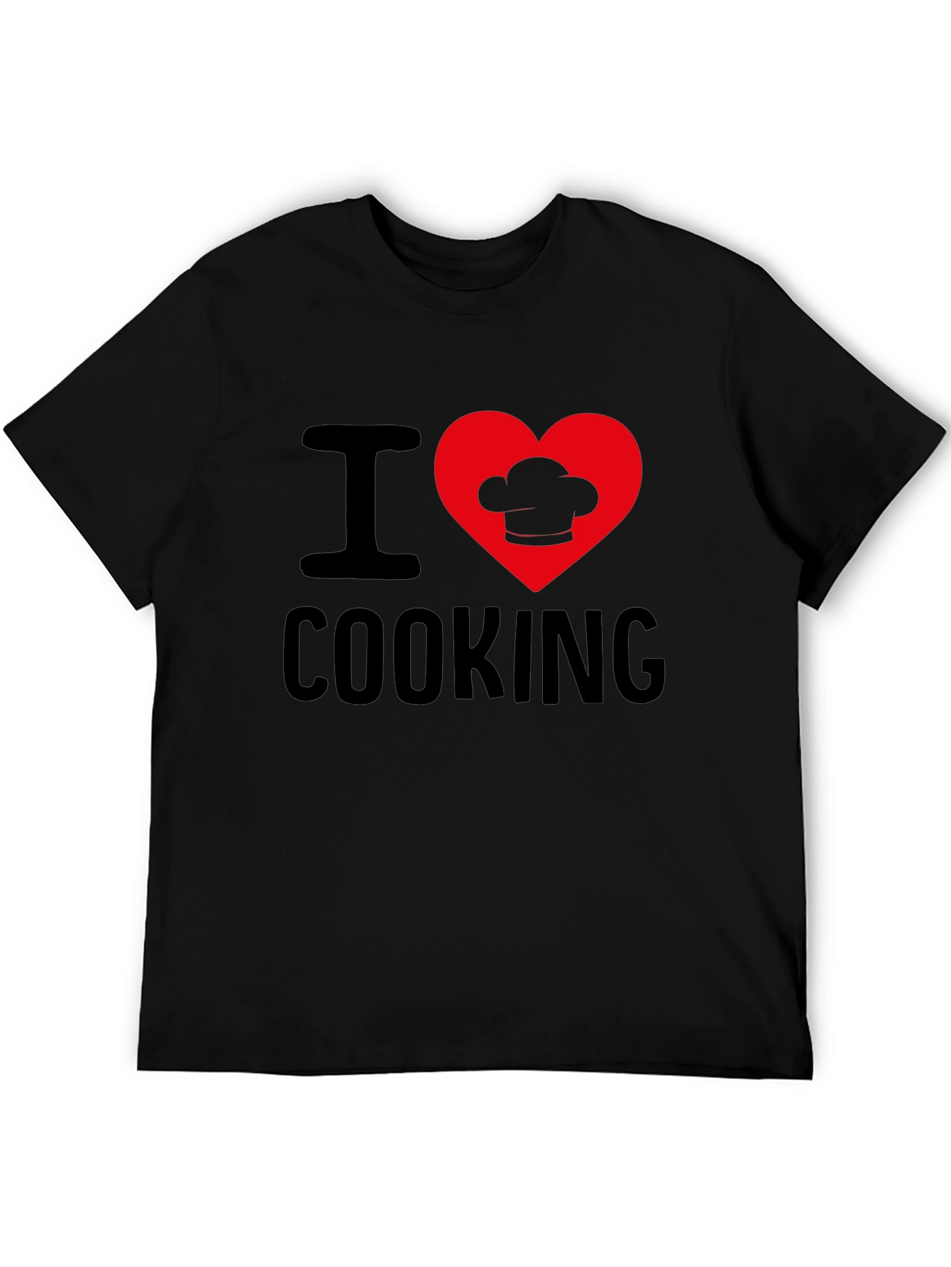 I Heart Cooking T-Shirt Chefs Hat Design