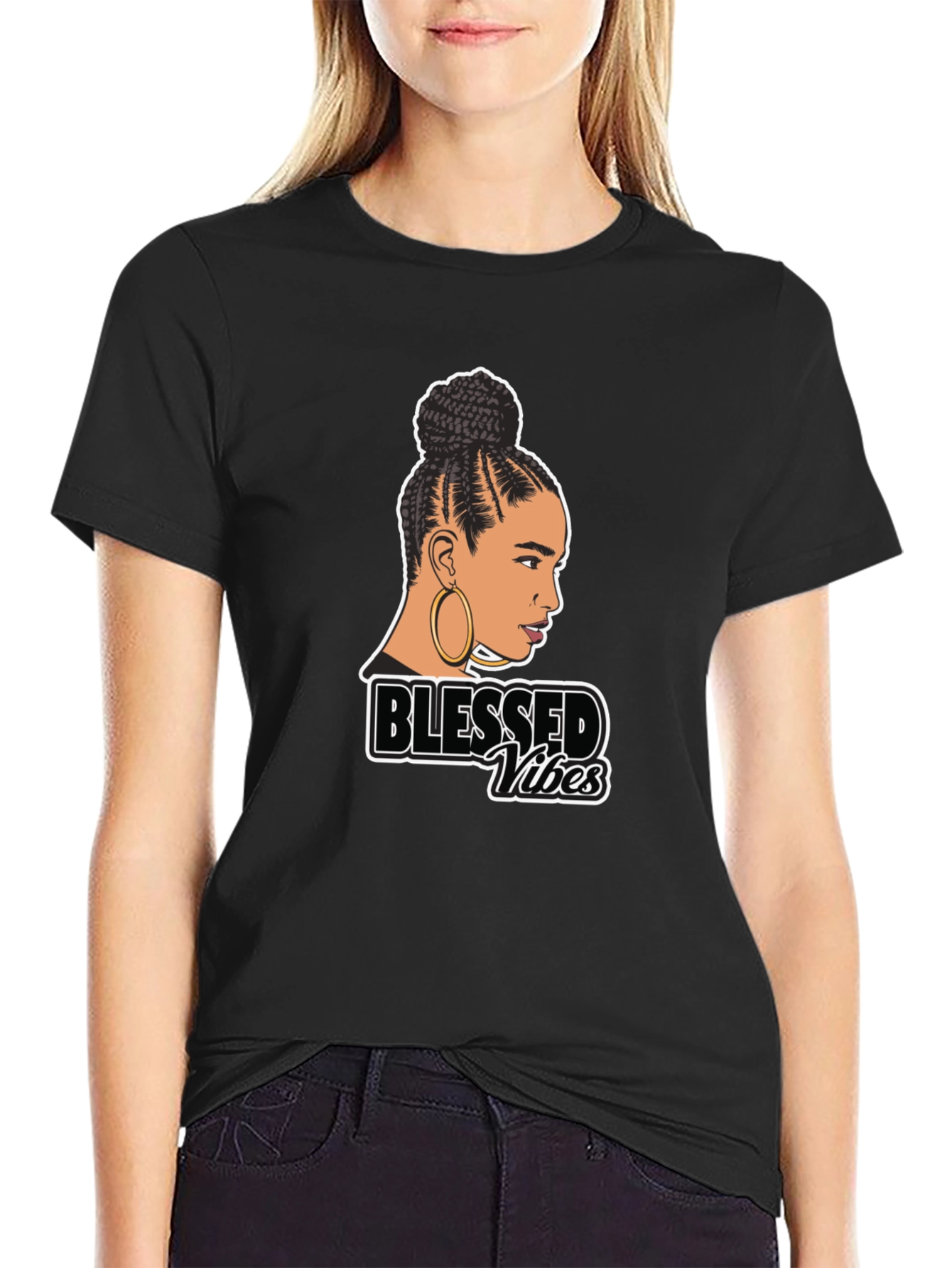 Blessed Vibes Graphic Tee - Stylish & Comfortable