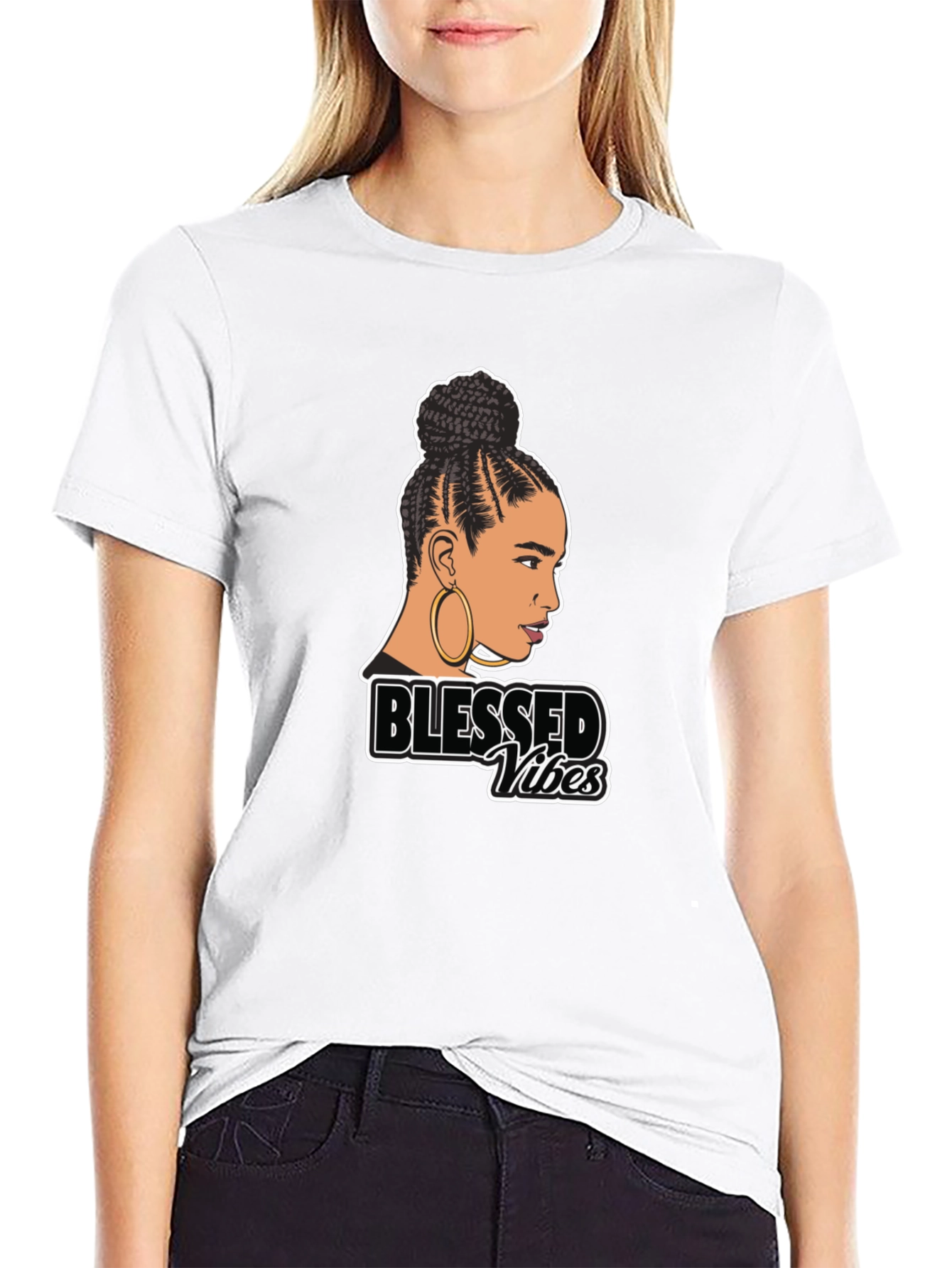 Blessed Vibes Graphic Tee - Stylish & Comfortable