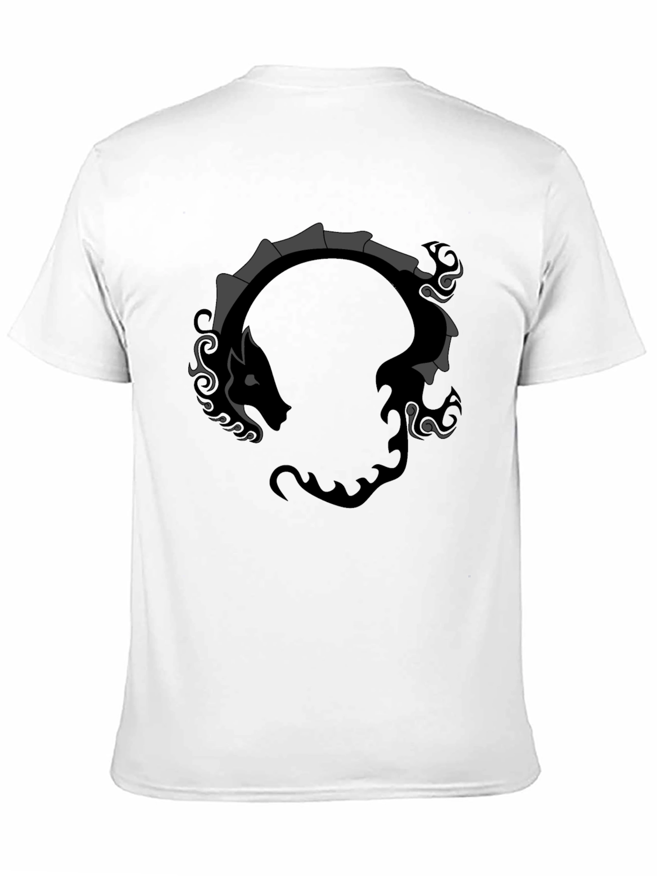 Ouroboros Dragon Black T-Shirt