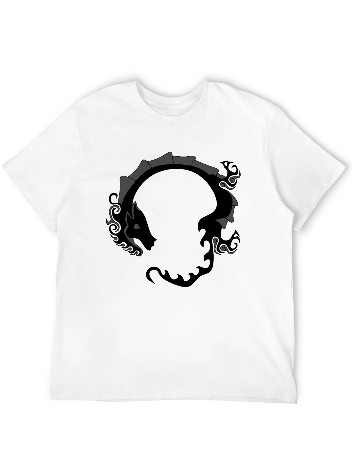 Ouroboros Dragon Black T-Shirt