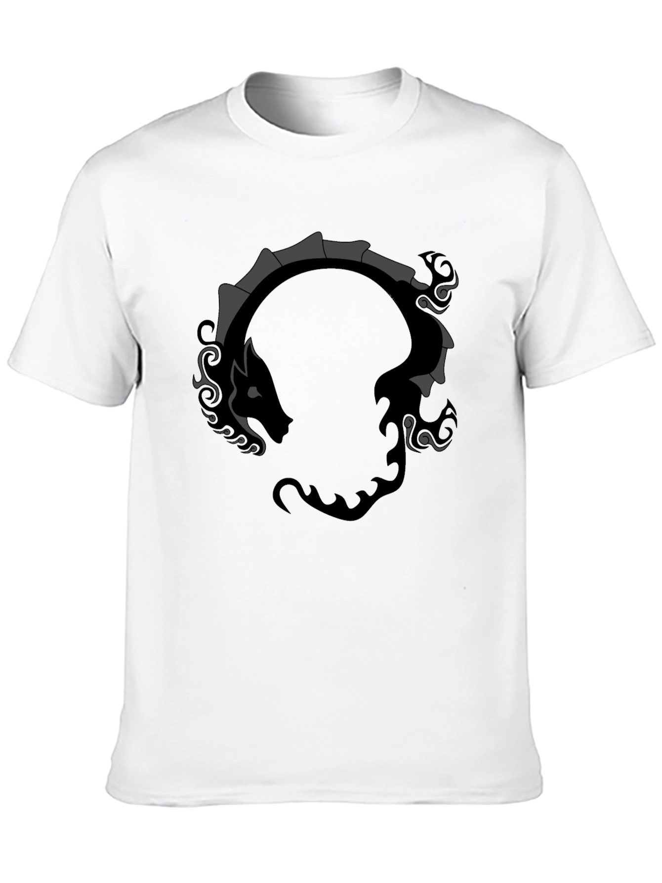 Ouroboros Dragon Black T-Shirt