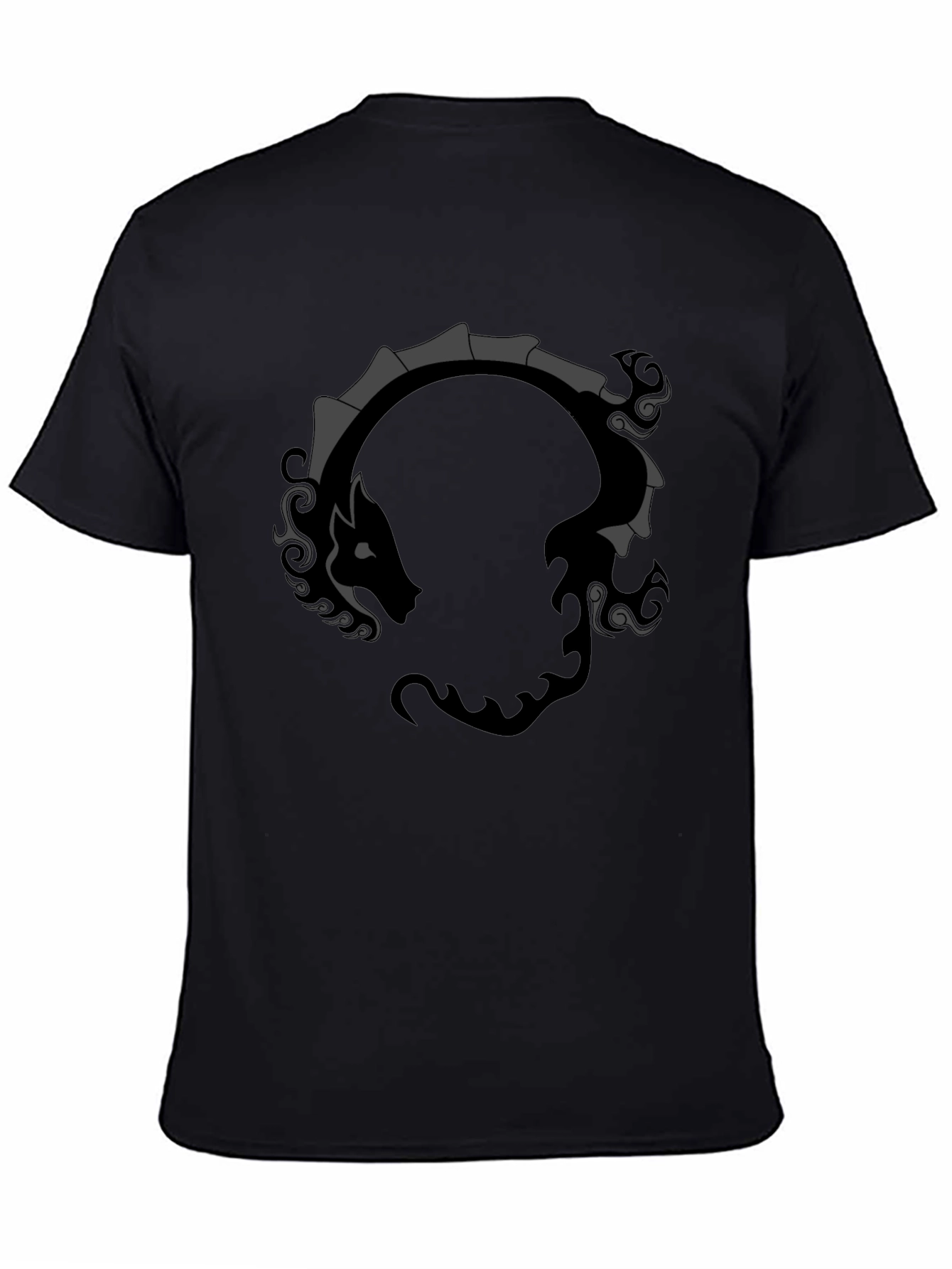 Ouroboros Dragon Black T-Shirt