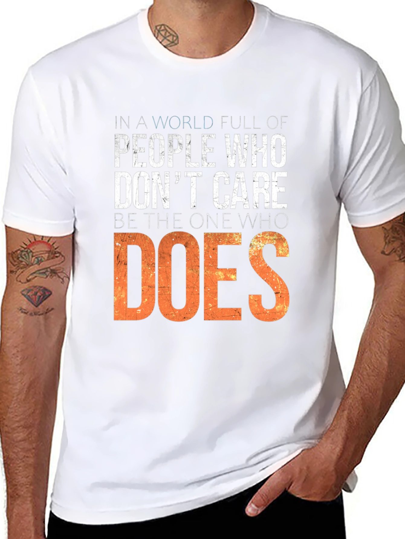 Inspirational T-Shirt: Be the One Who Does