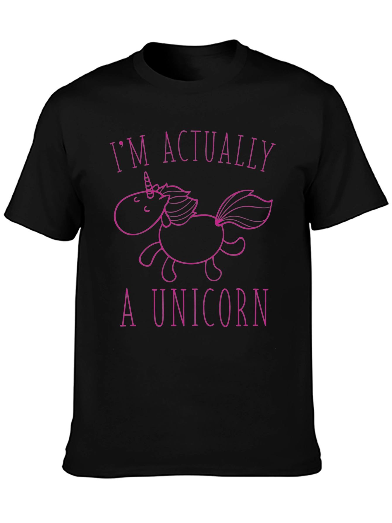 Im Actually A Unicorn Graphic Tee