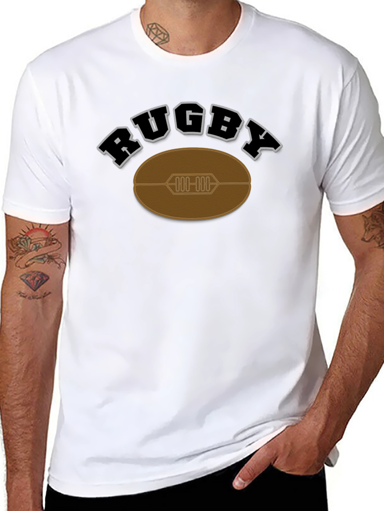 Rugby Football T-Shirt - Stylish Sports Tee