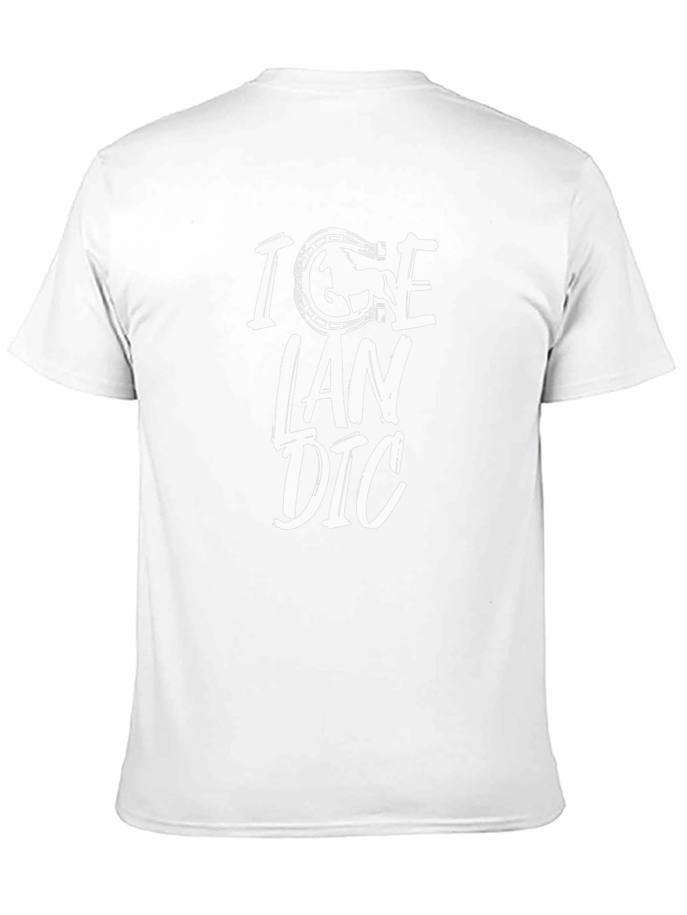 Icelandic Horse T-Shirt - Black Graphic Tee