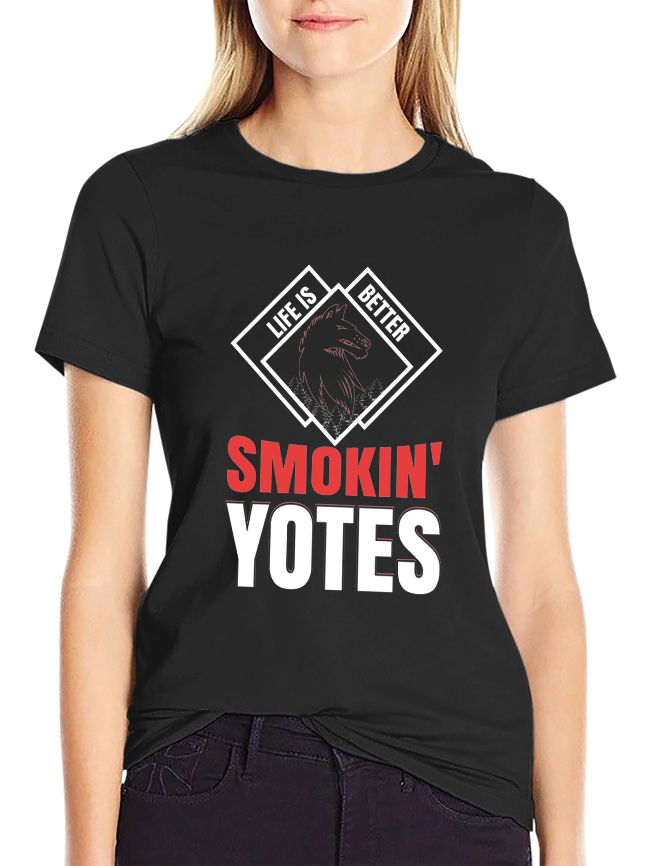 Life is Better Smokin Yates T-Shirt
