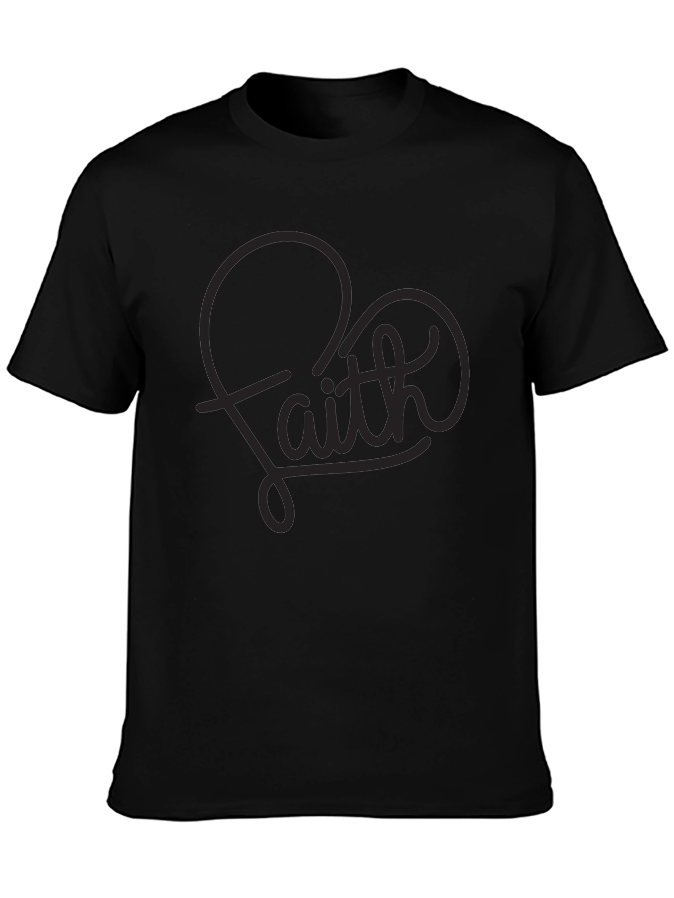 Faith Graphic Tee - Soft & Stylish Cotton Blend