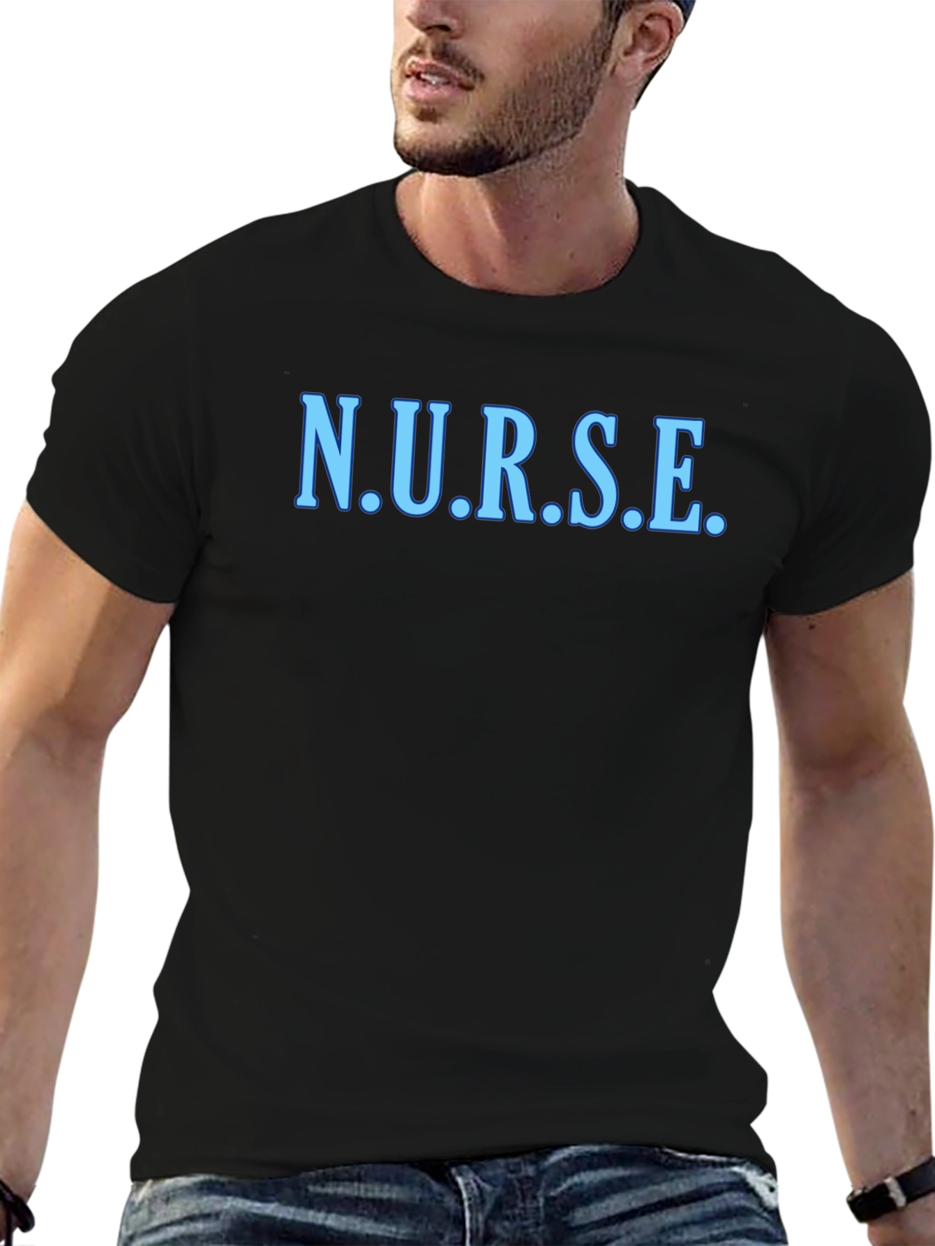 N.U.R.S.E. Graphic T-Shirt - Stylish Healthcare Apparel