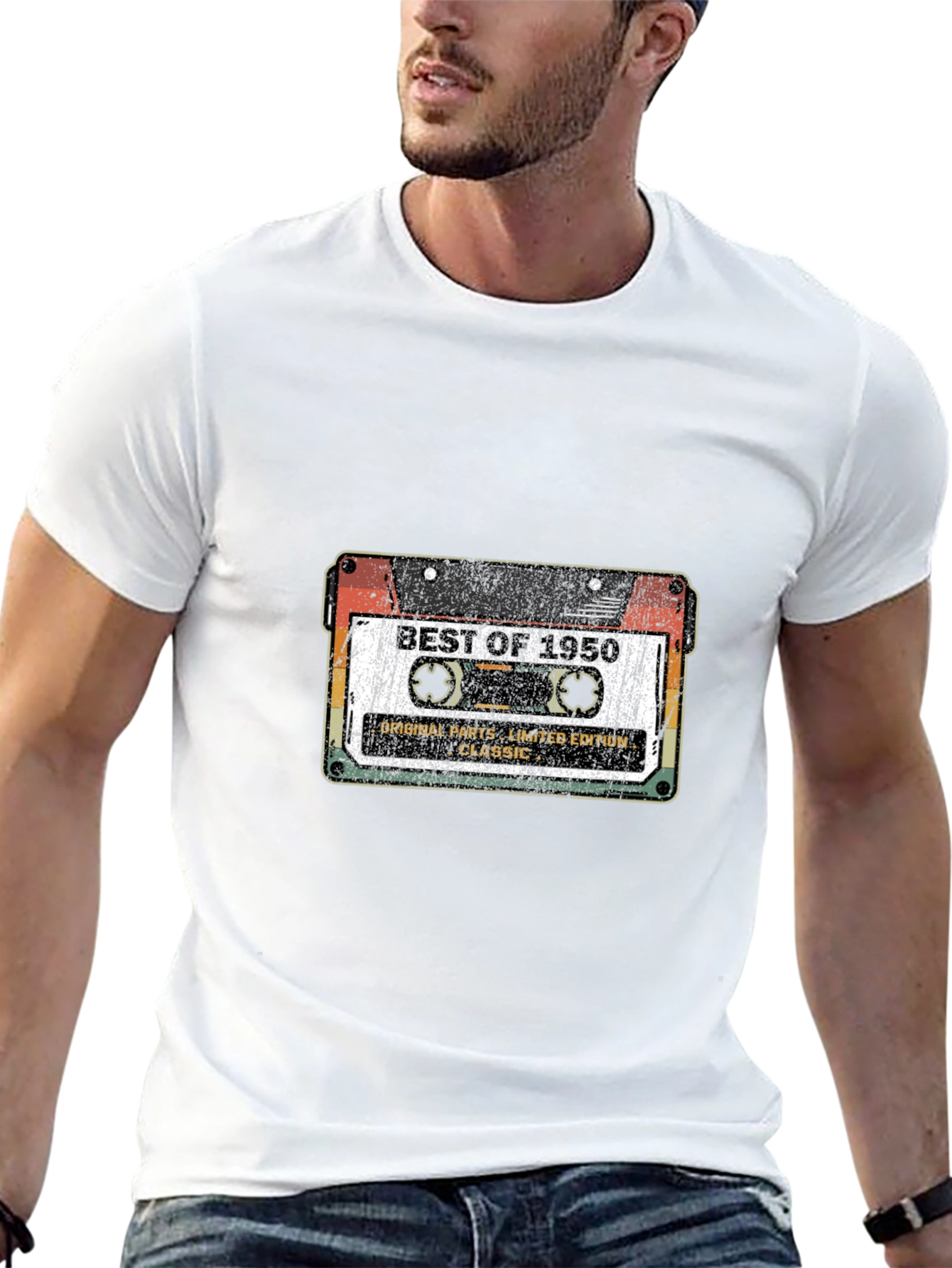 Best of 1950 Cassette Tape Graphic Tee