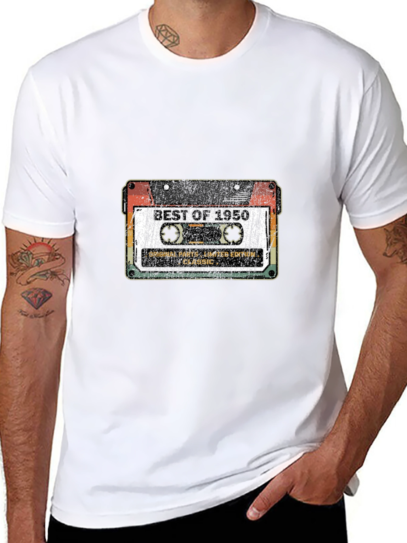 Best of 1950 Cassette Tape Graphic Tee