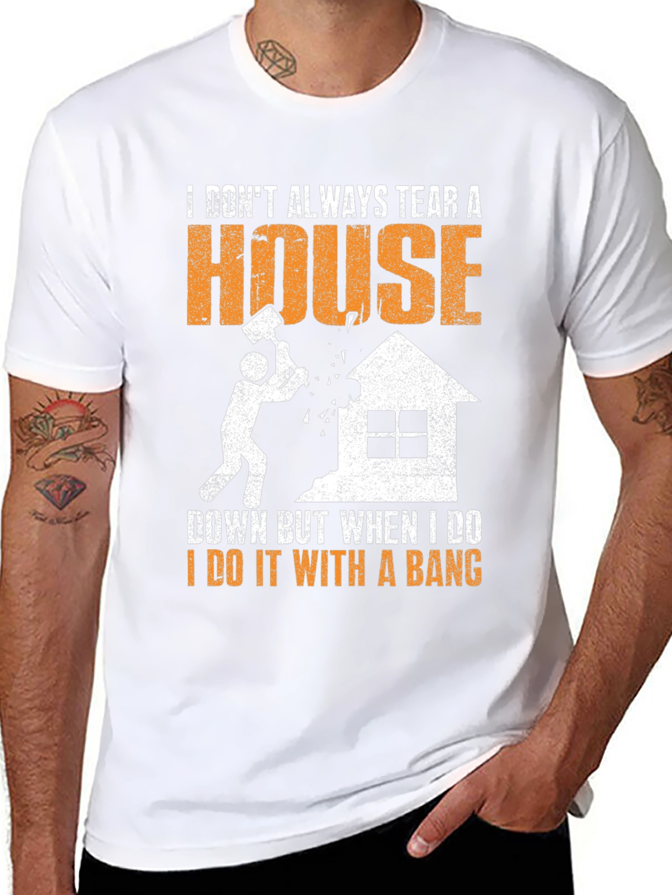 Demolition Crew T-Shirt - Tear Down with a Bang