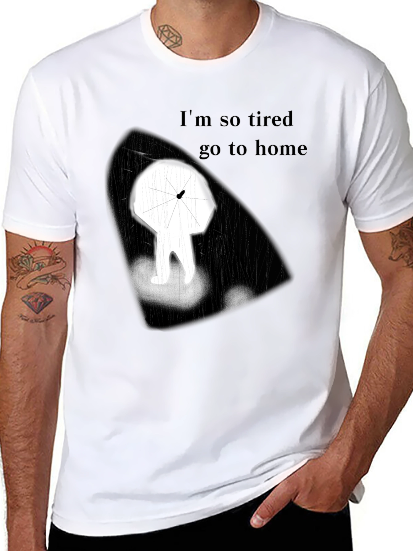 Tired Graphic T-Shirt