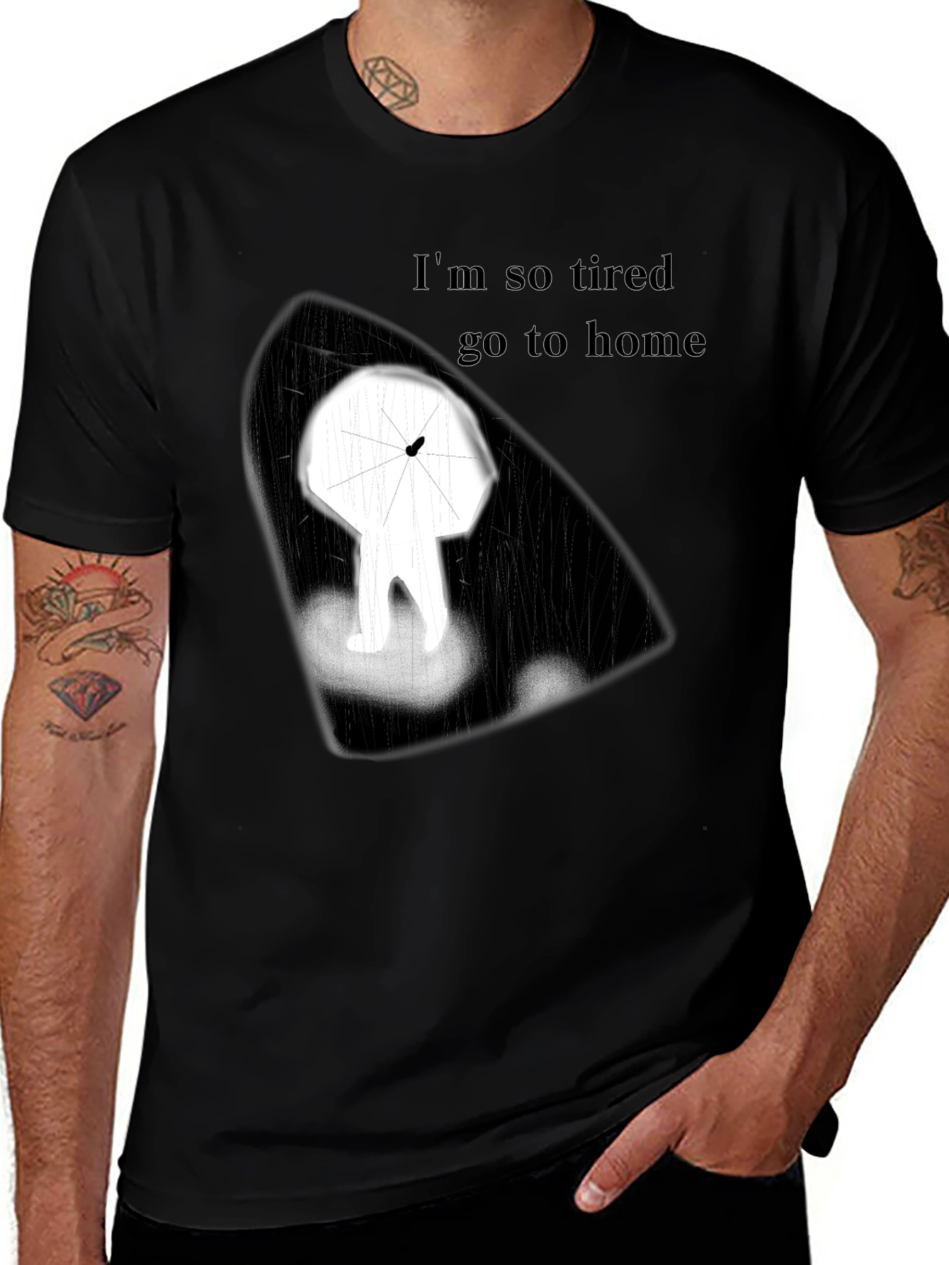 Tired Graphic T-Shirt