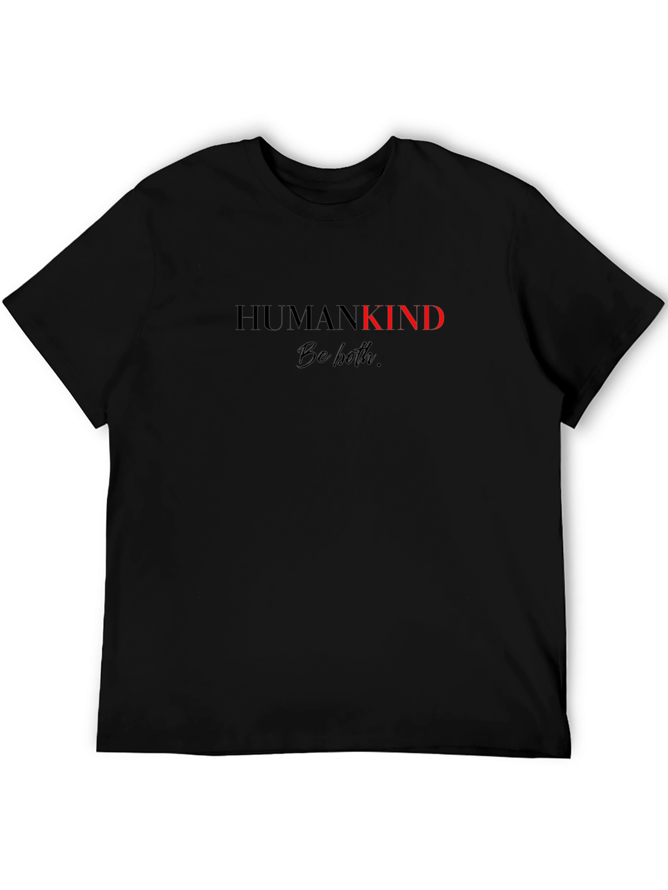Humankind Tee - Be Both - Stylish & Comfy