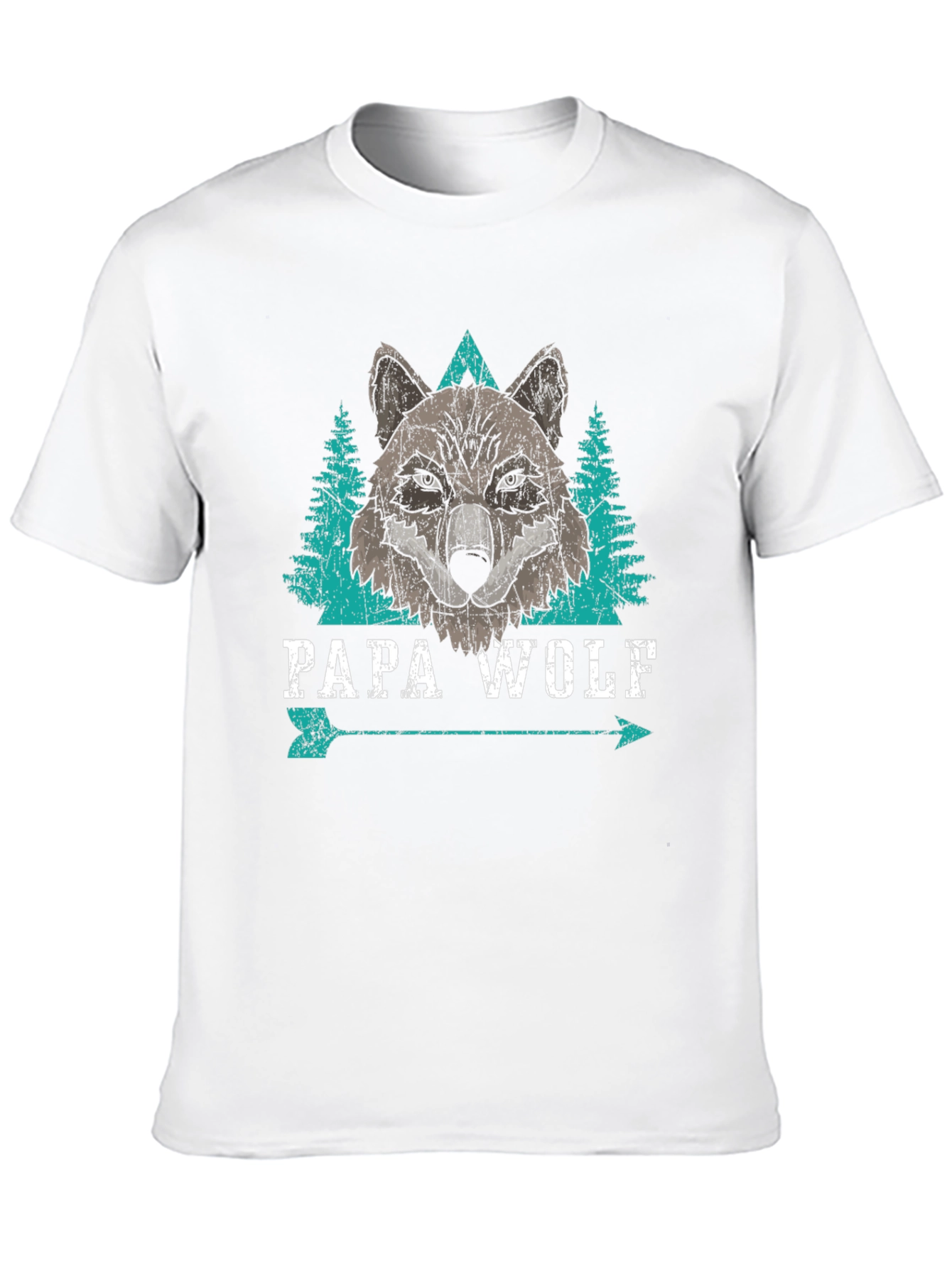 Papa Wolf Graphic T-Shirt - Mens Tee
