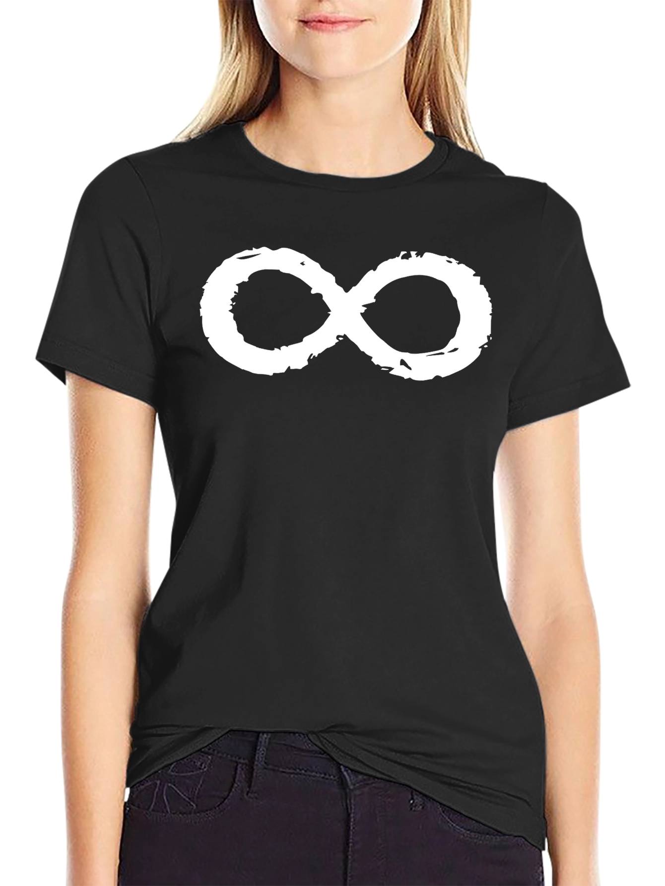 Infinity Symbol T-Shirt - Classic Black Tee