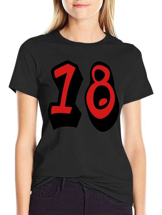 18th Birthday Black T-Shirt for Men