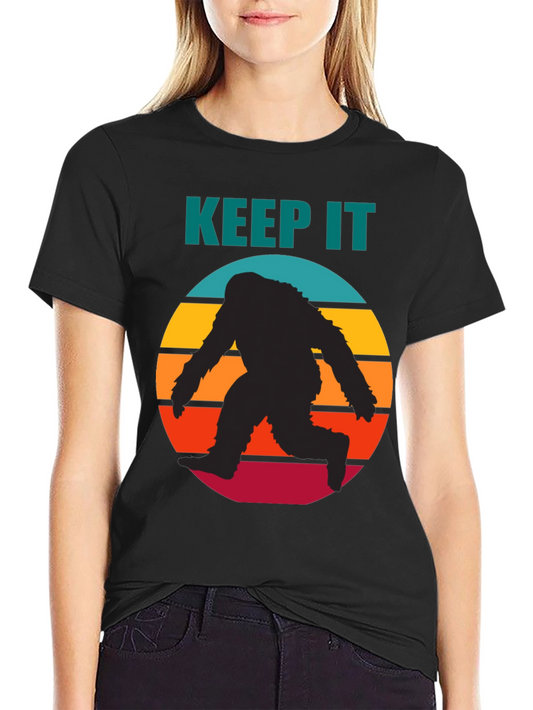 Keep It Bigfoot Sunset T-Shirt