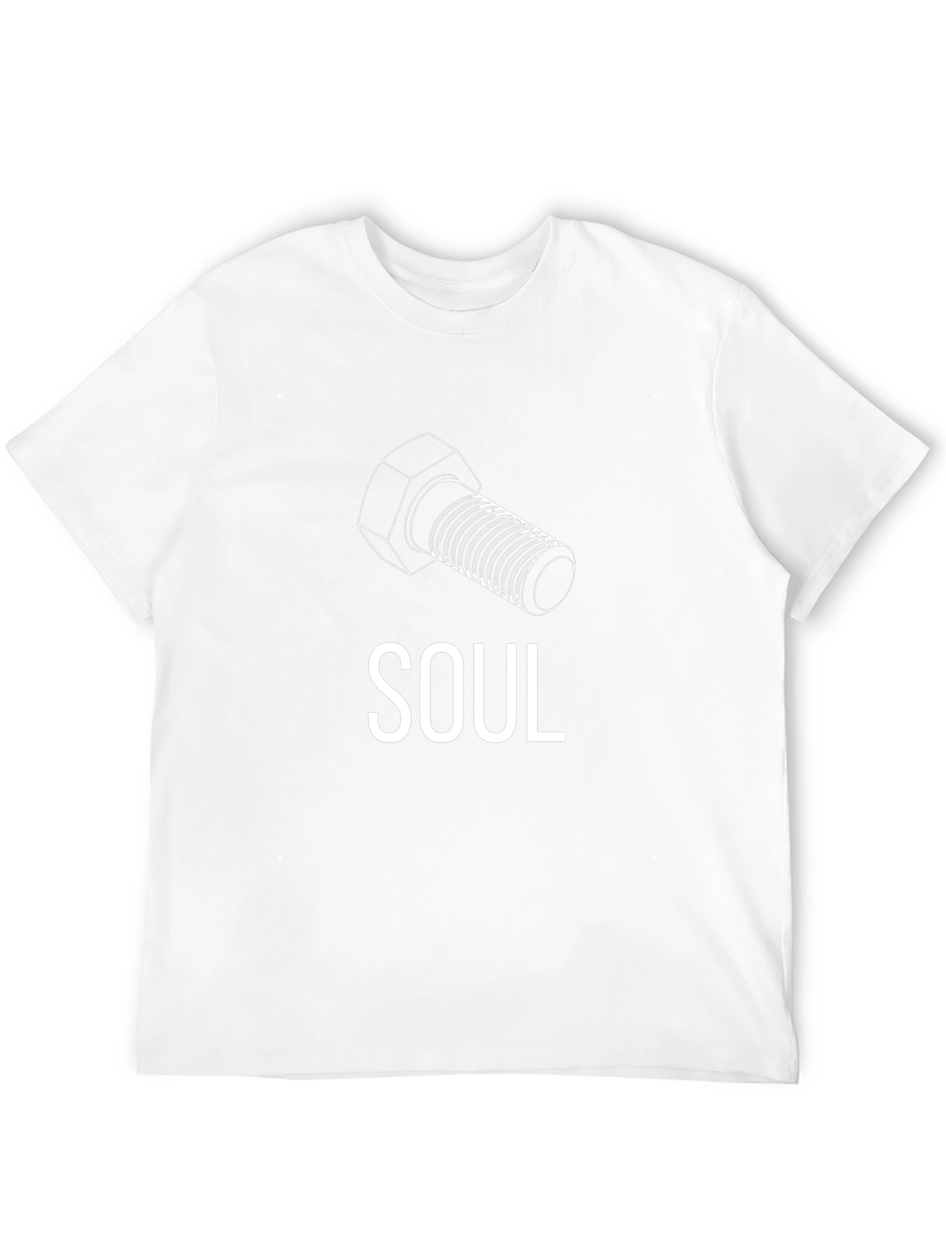 Bolt Soul Graphic Tee - Black Cotton T-Shirt