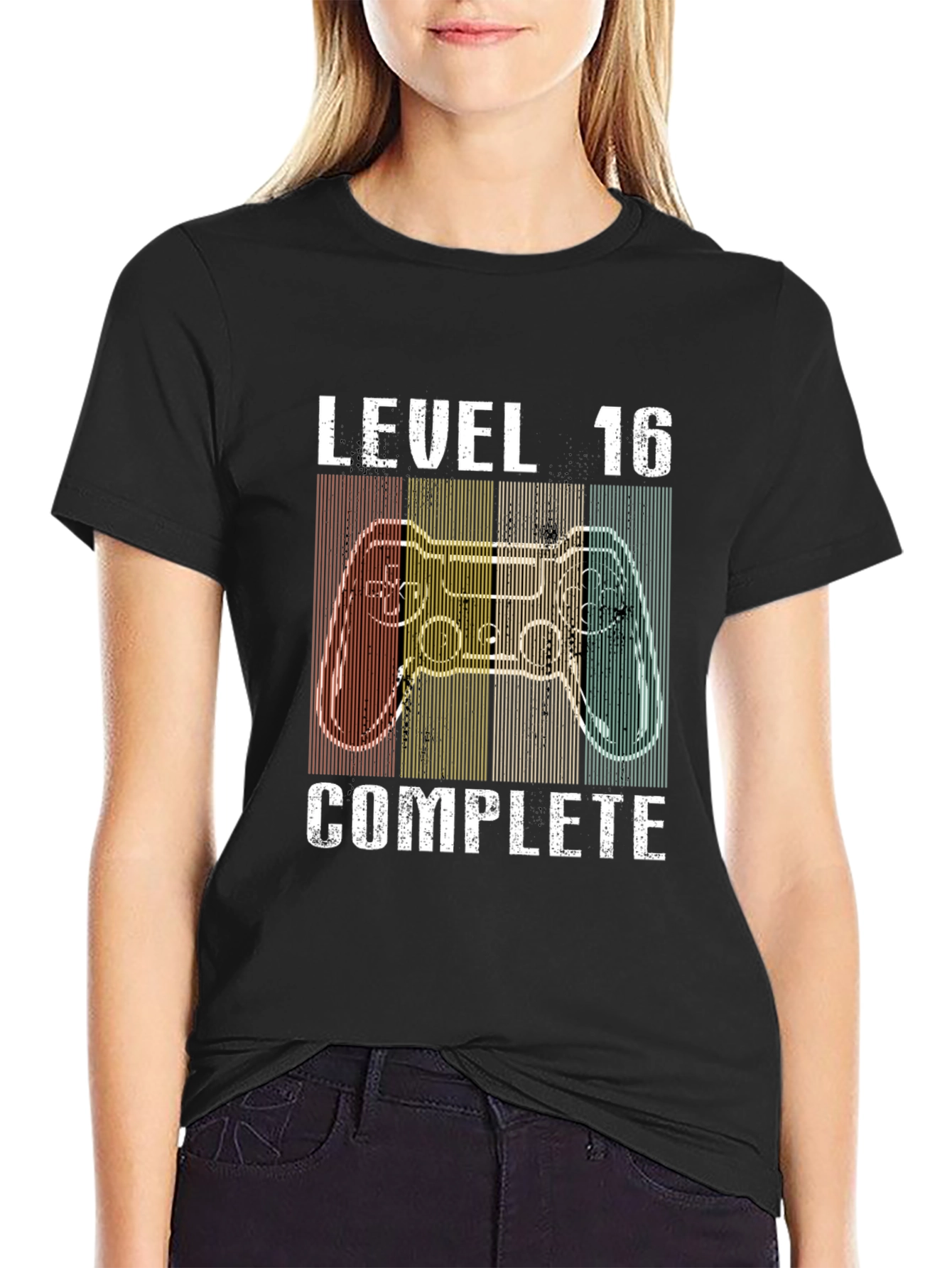 Level 16 Complete Gamer T-Shirt - Birthday Gift