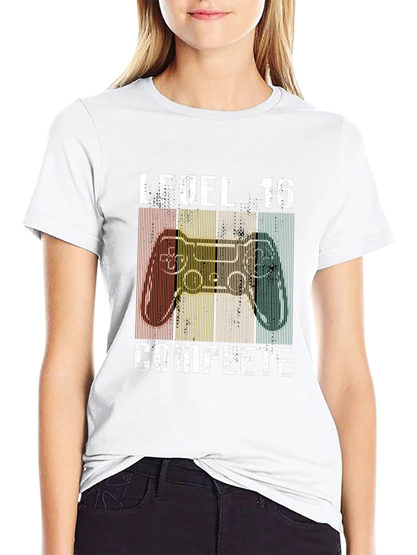 Level 16 Complete Gamer T-Shirt - Birthday Gift