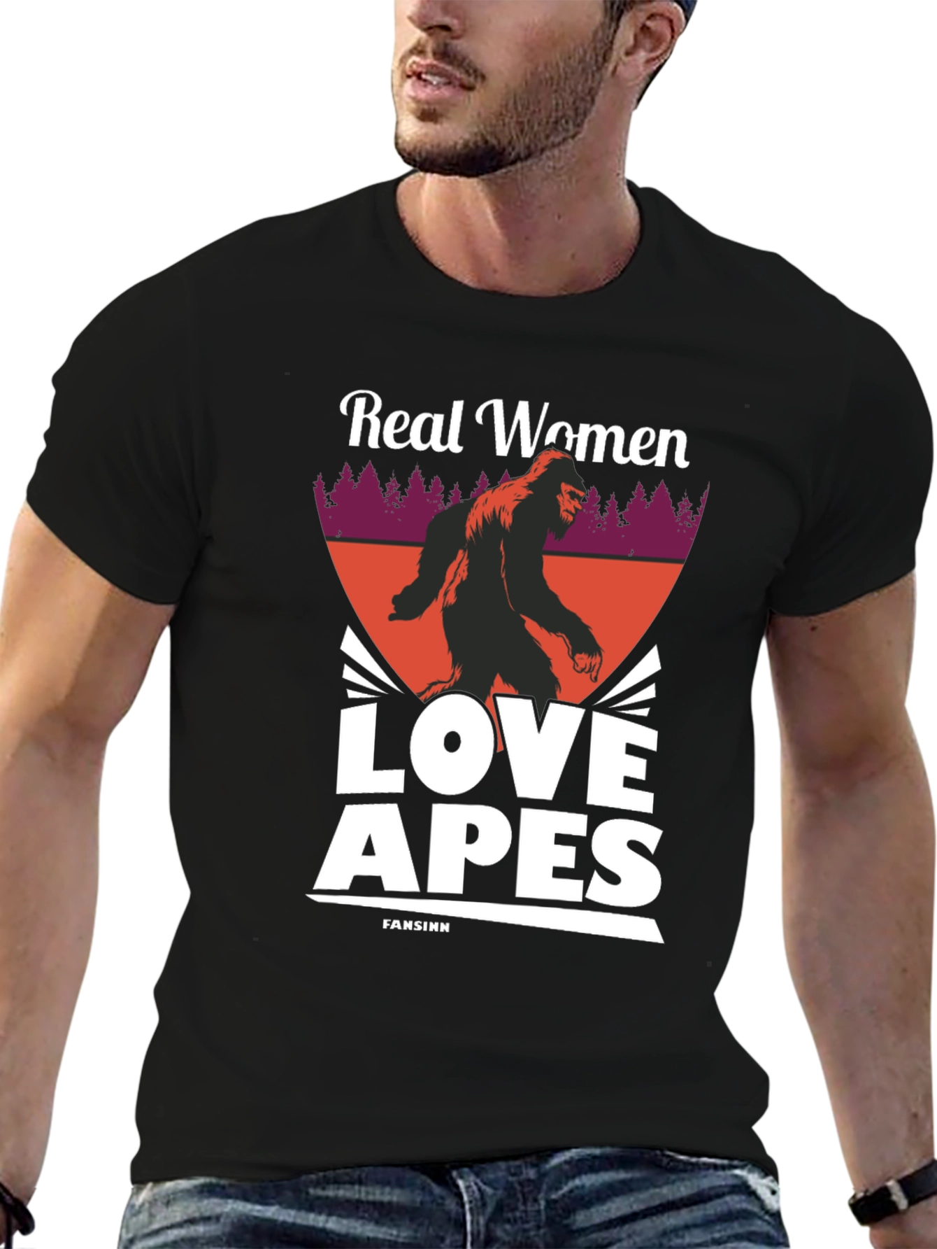 Real Women Love Apes Graphic T-Shirt