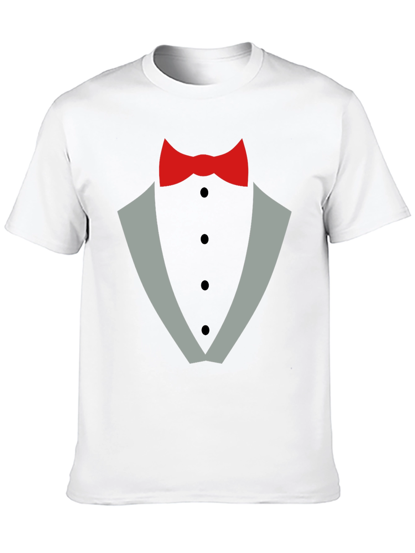 Tuxedo T-Shirt - Novelty Formal Wear Graphic Tee