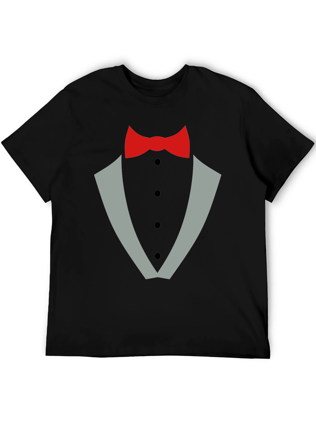 Tuxedo T-Shirt - Novelty Formal Wear Graphic Tee