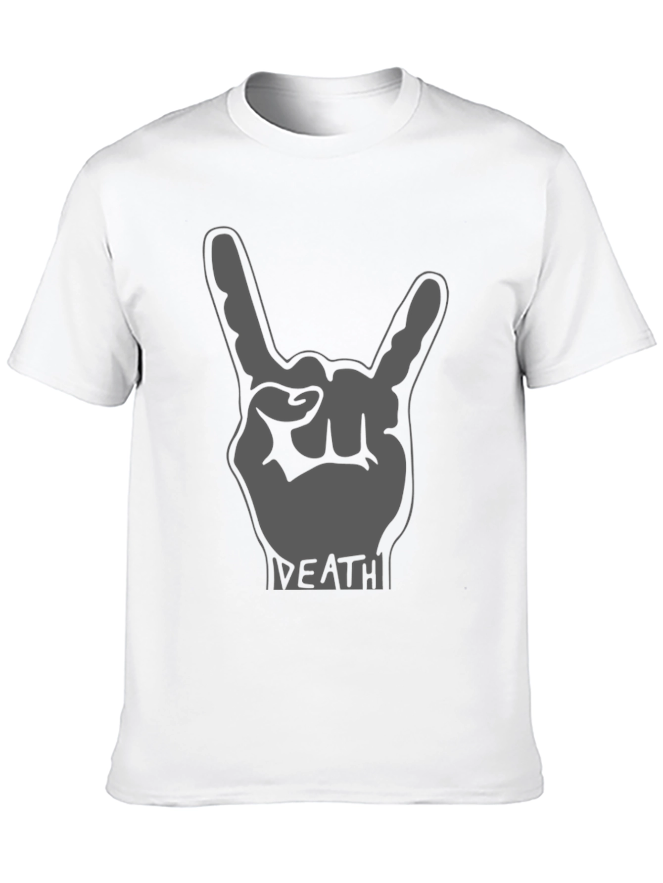 Rock On Death T-Shirt - Heavy Metal Fan Tee