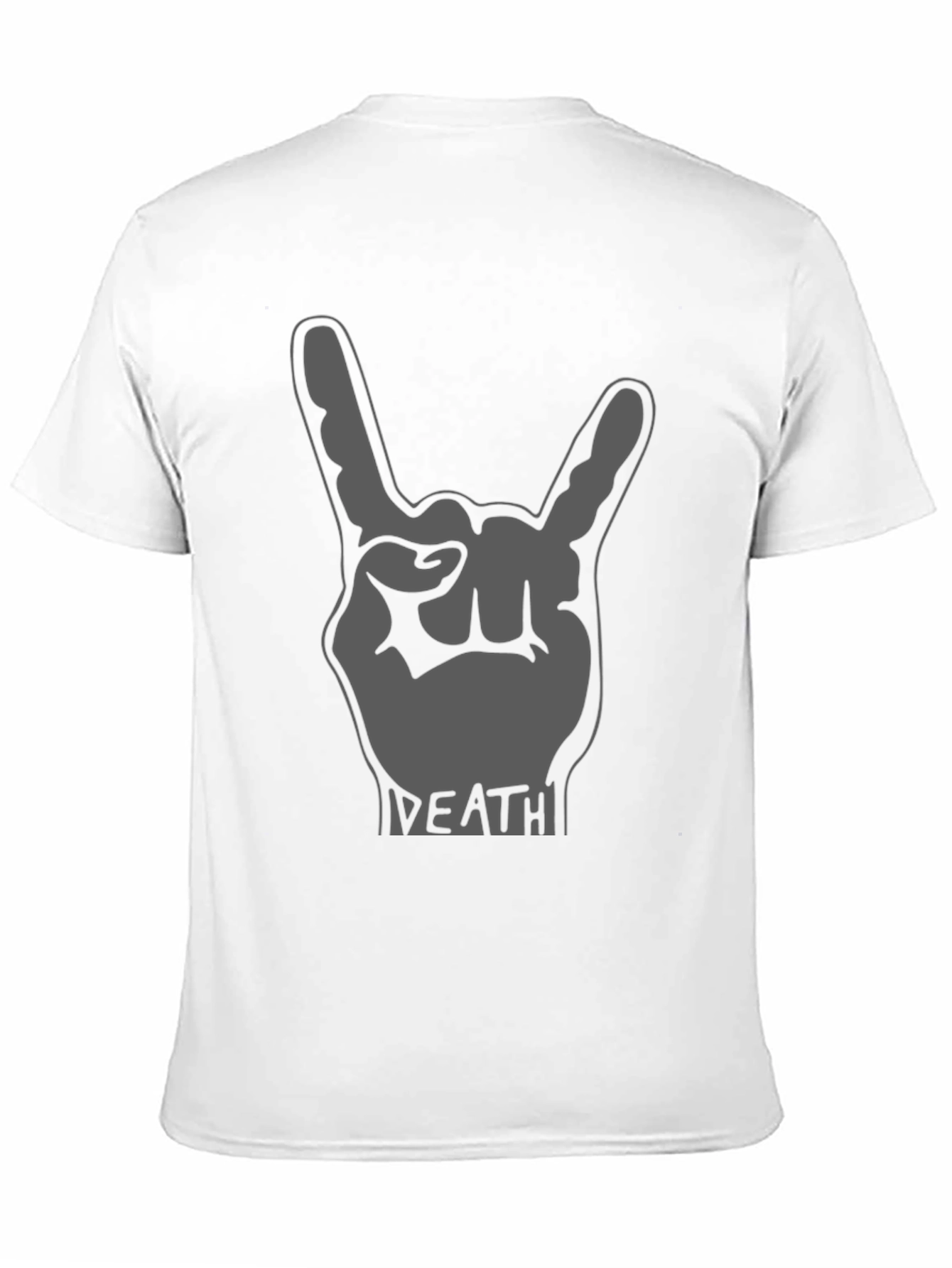 Rock On Death T-Shirt - Heavy Metal Fan Tee