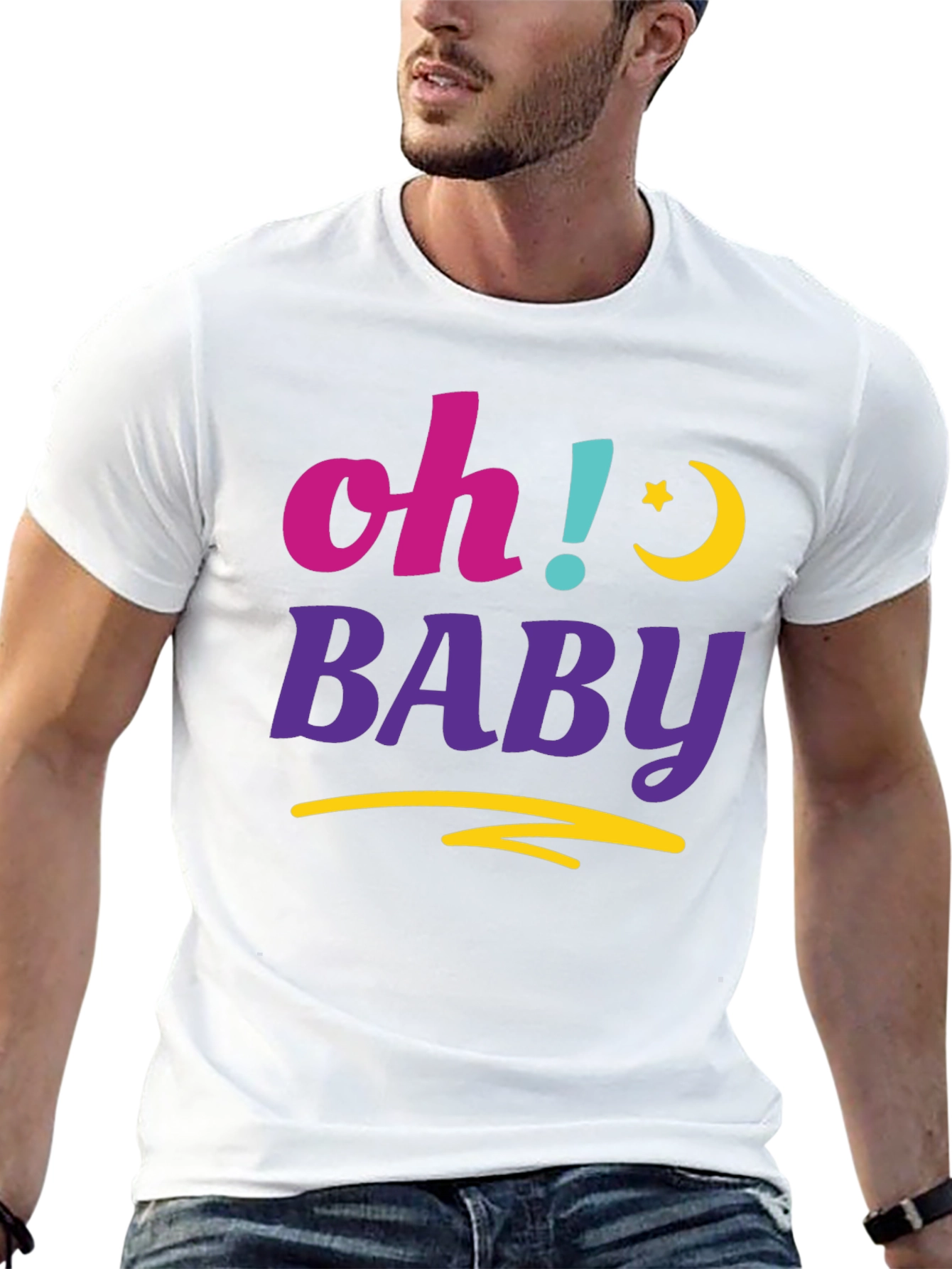 Oh! Baby Graphic T-Shirt - Trendy & Comfortable