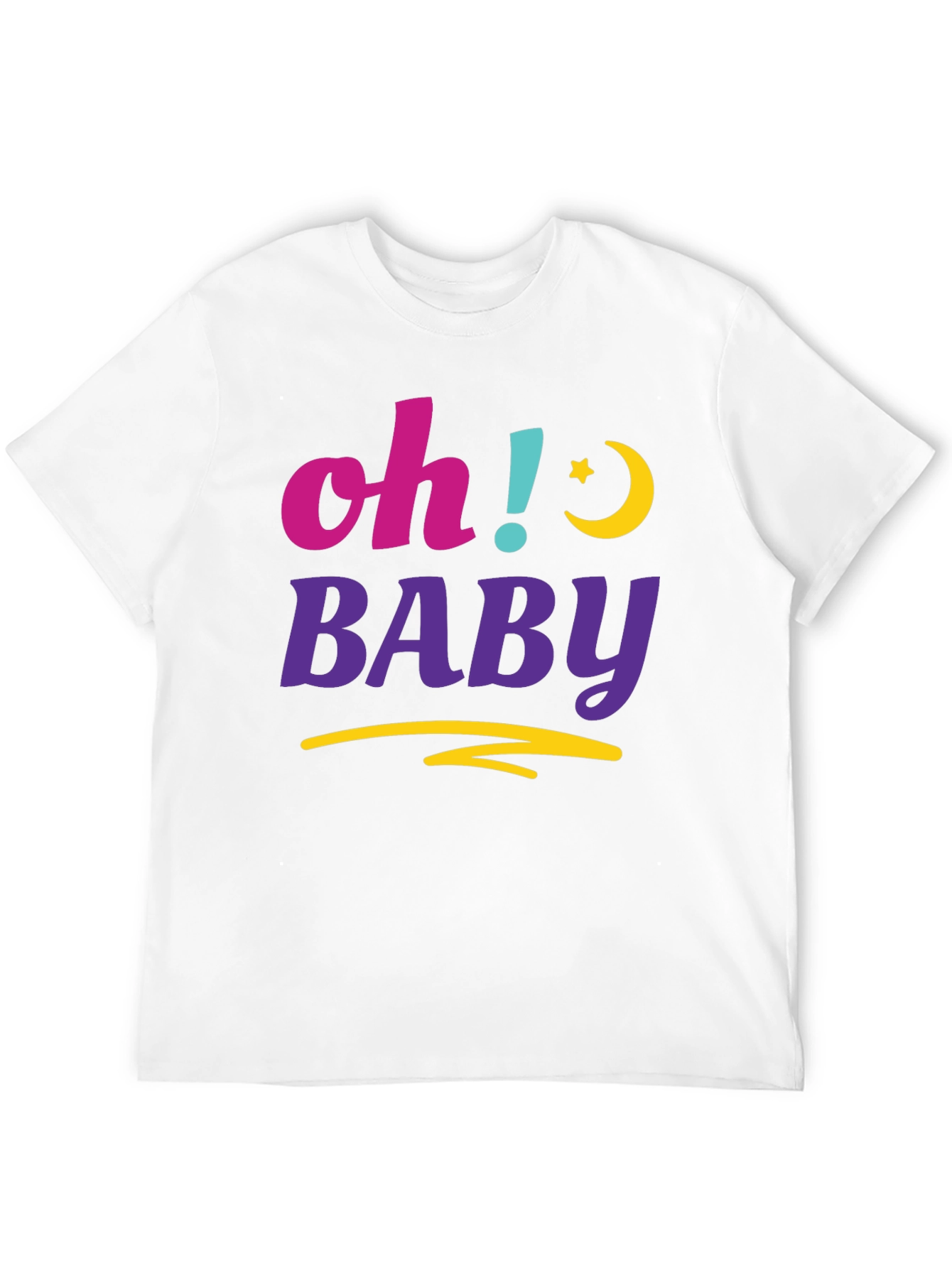 Oh! Baby Graphic T-Shirt - Trendy & Comfortable