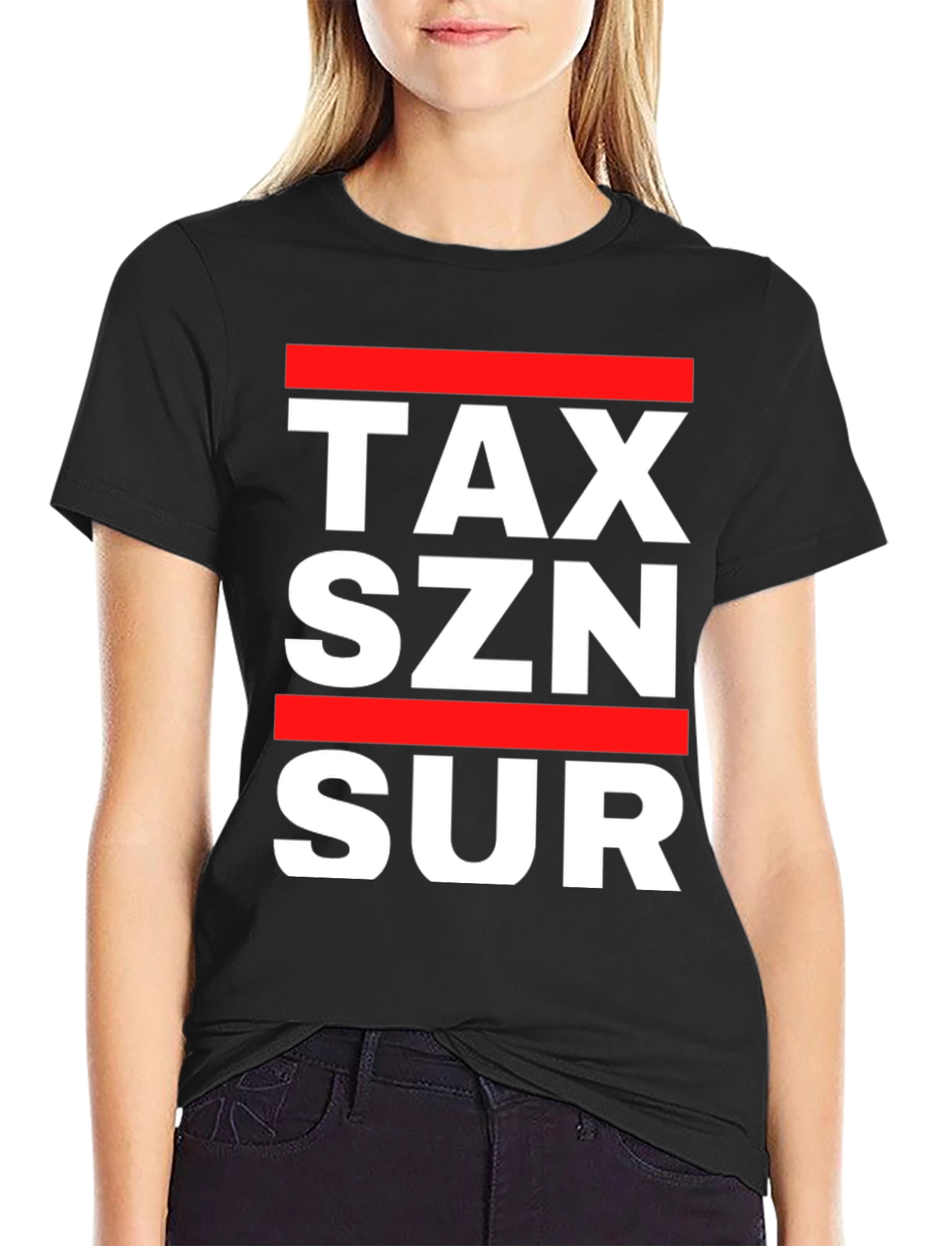 Tax SZN SUR Graphic Tee - Bold Statement T-Shirt