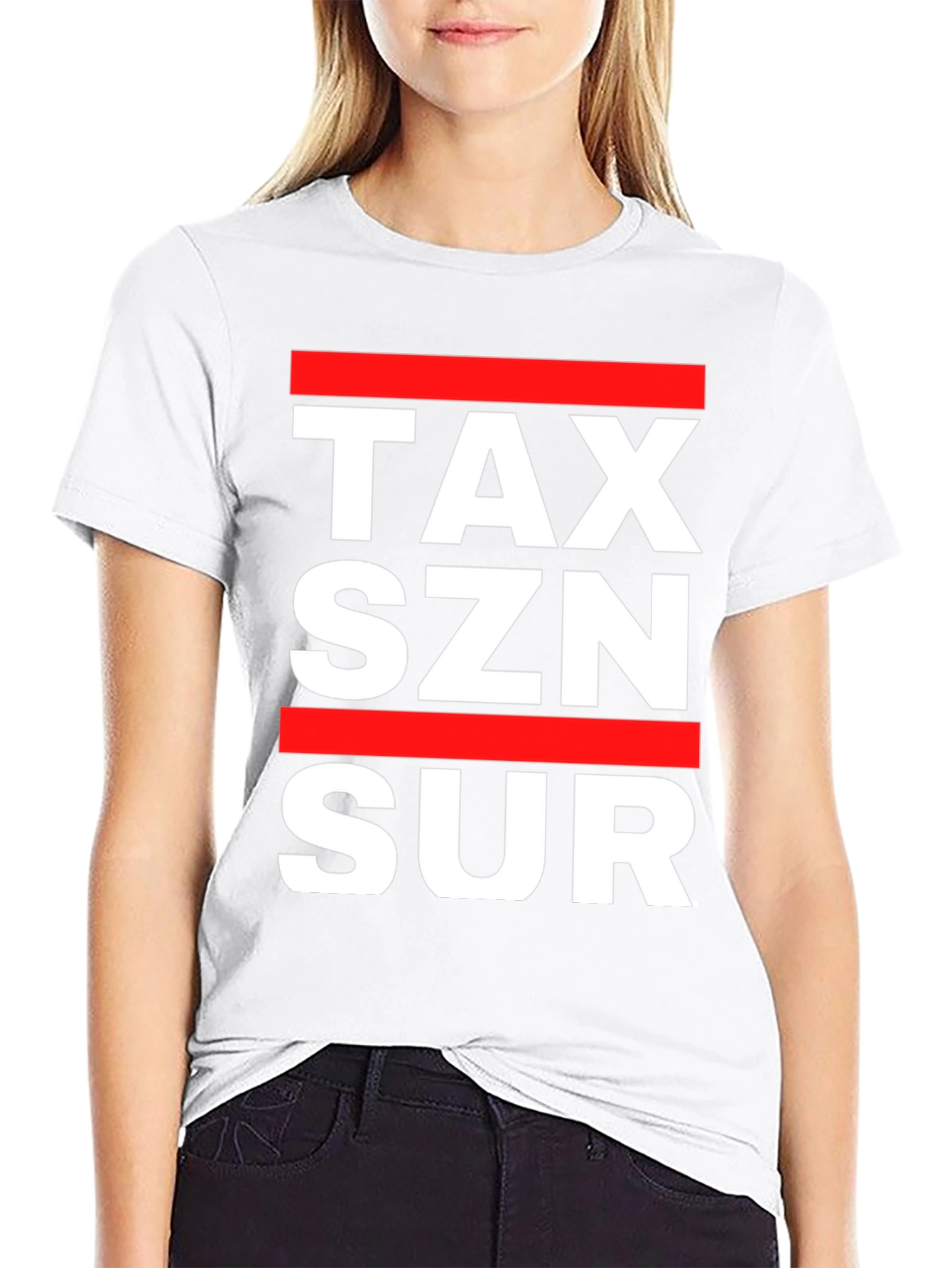 Tax SZN SUR Graphic Tee - Bold Statement T-Shirt