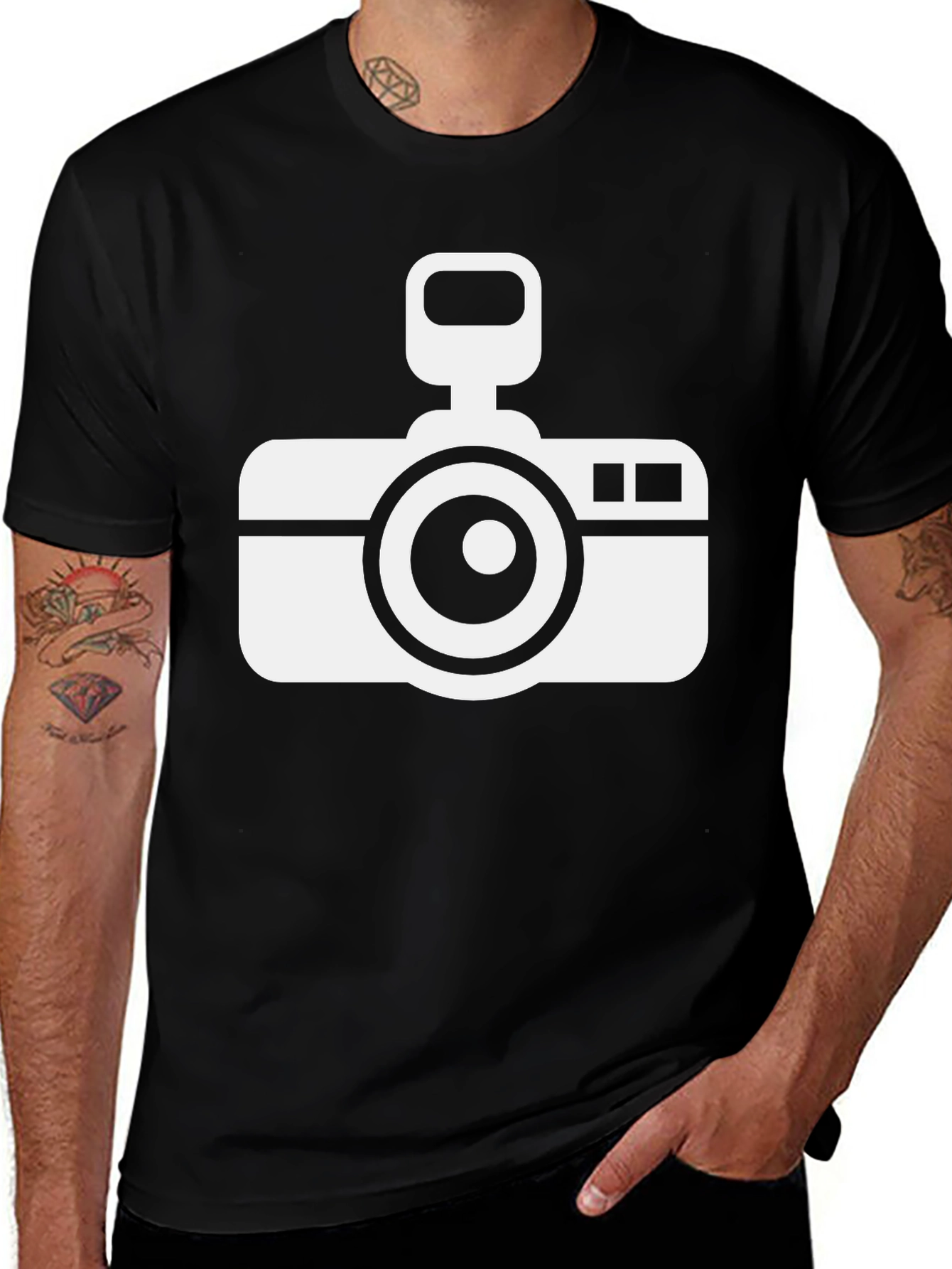 Camera Graphic T-Shirt