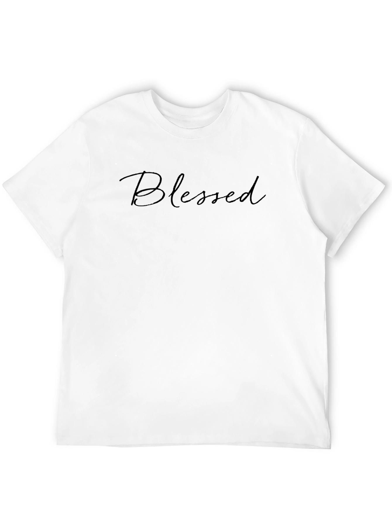 Blessed Script Black T-Shirt