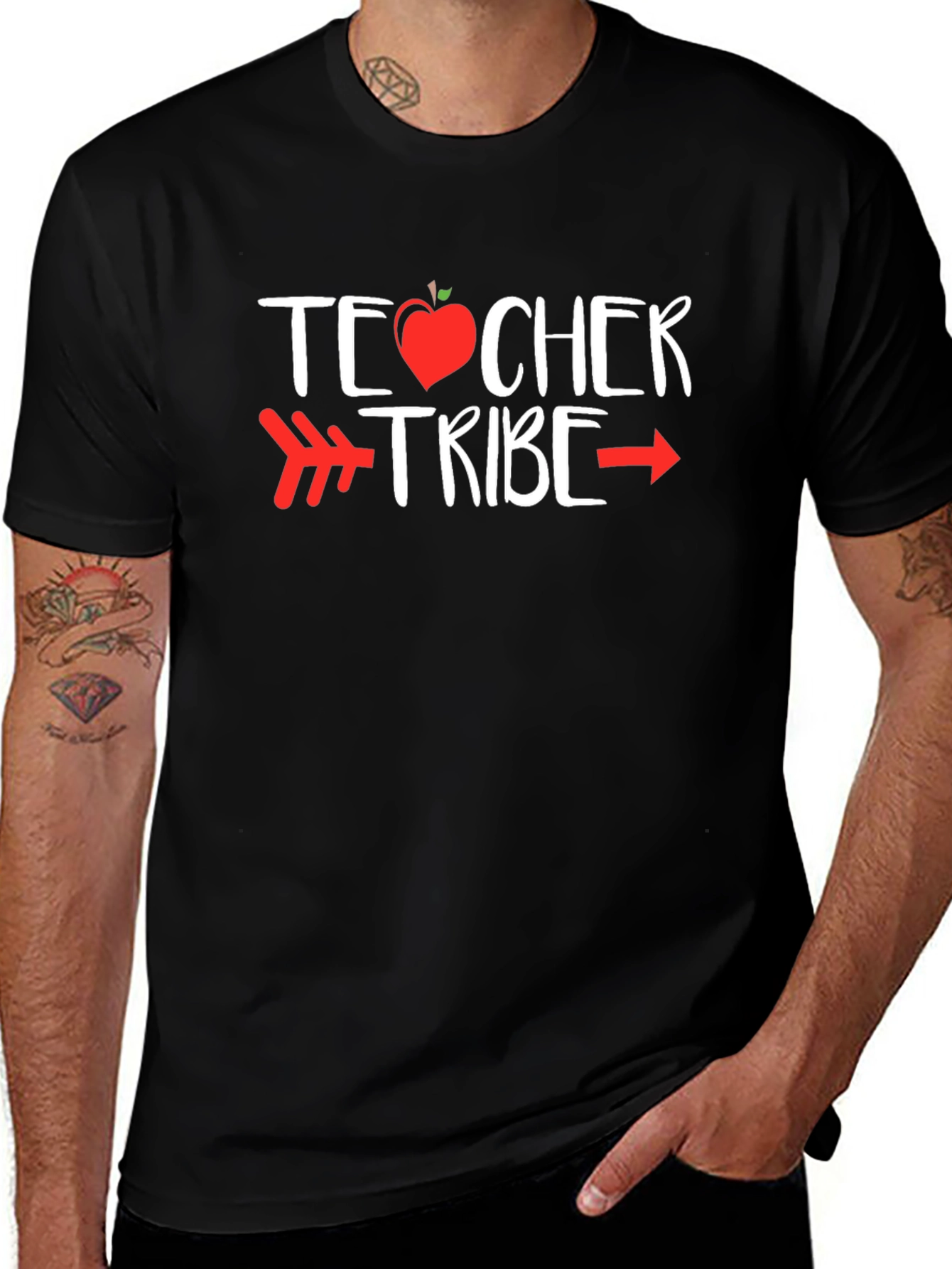 Teacher Tribe Graphic T-Shirt