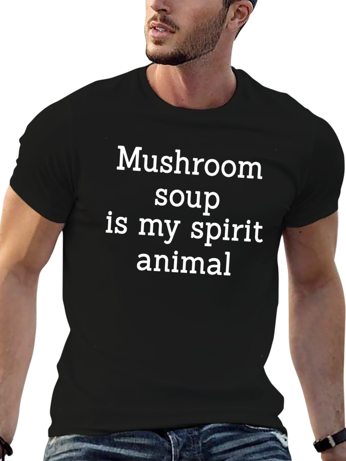 Mushroom Soup Spirit Animal Graphic Tee