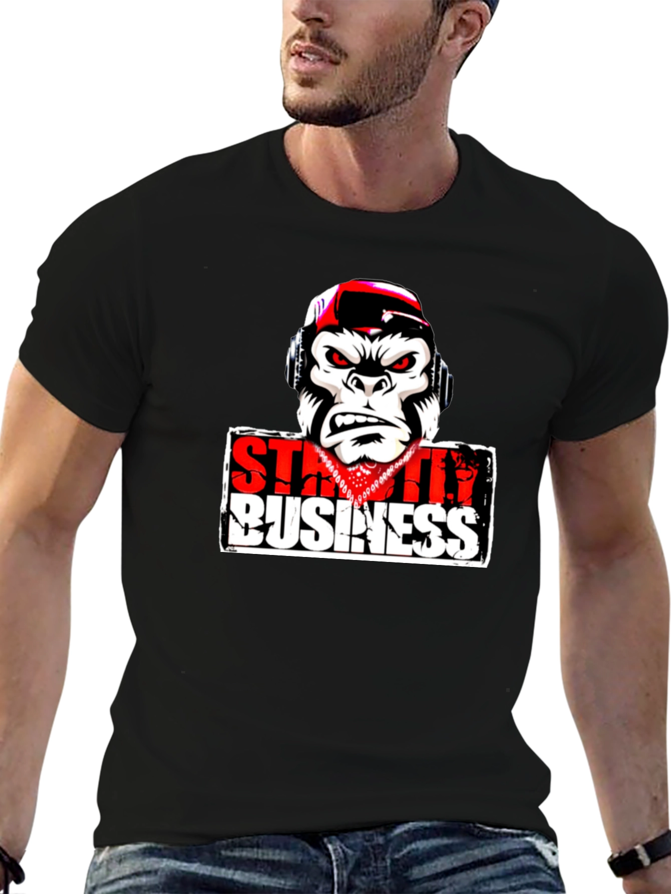 Strictly Business Gorilla Graphic Tee