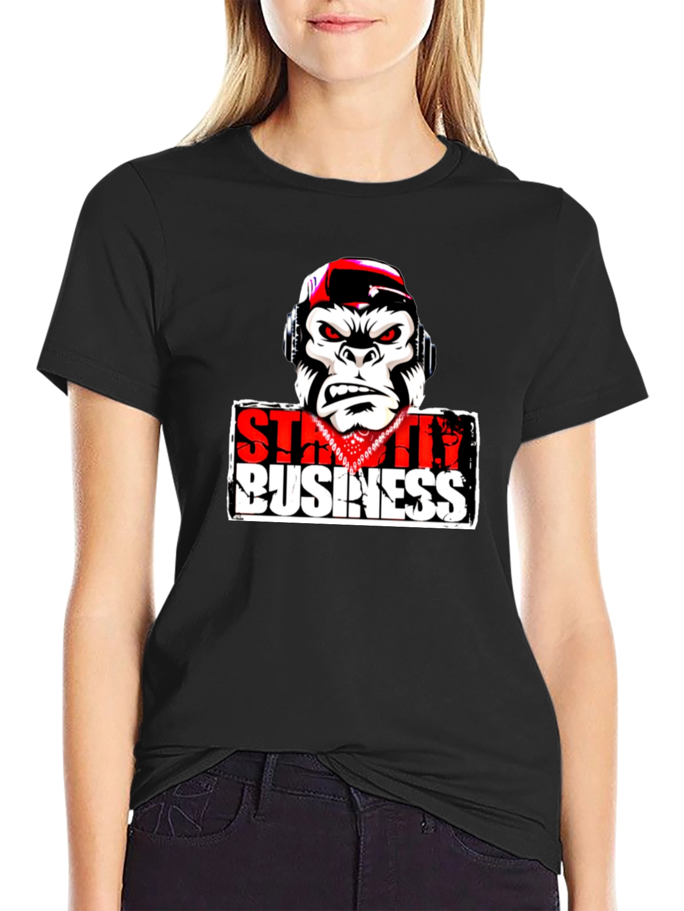 Strictly Business Gorilla Graphic Tee
