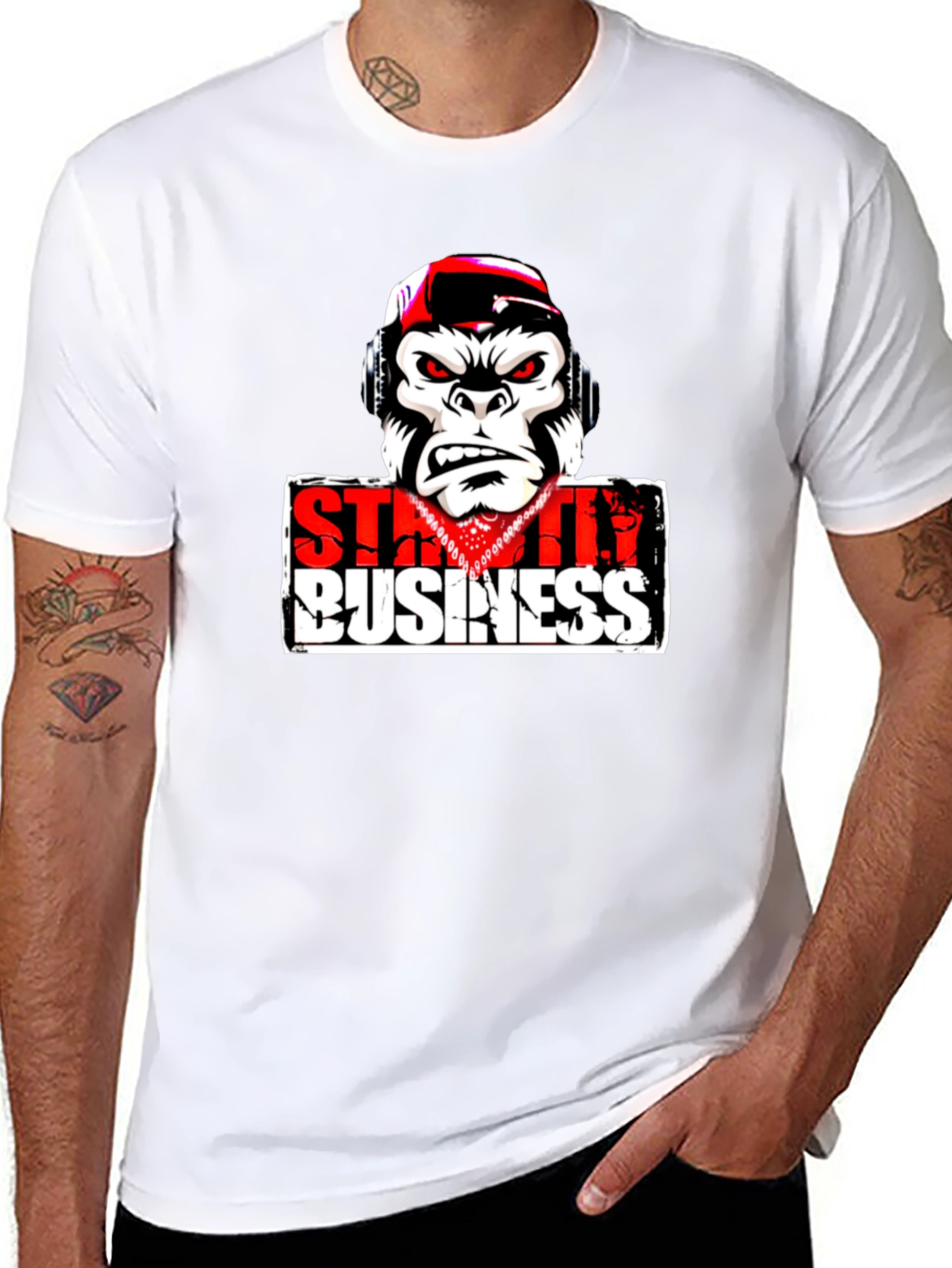 Strictly Business Gorilla Graphic Tee